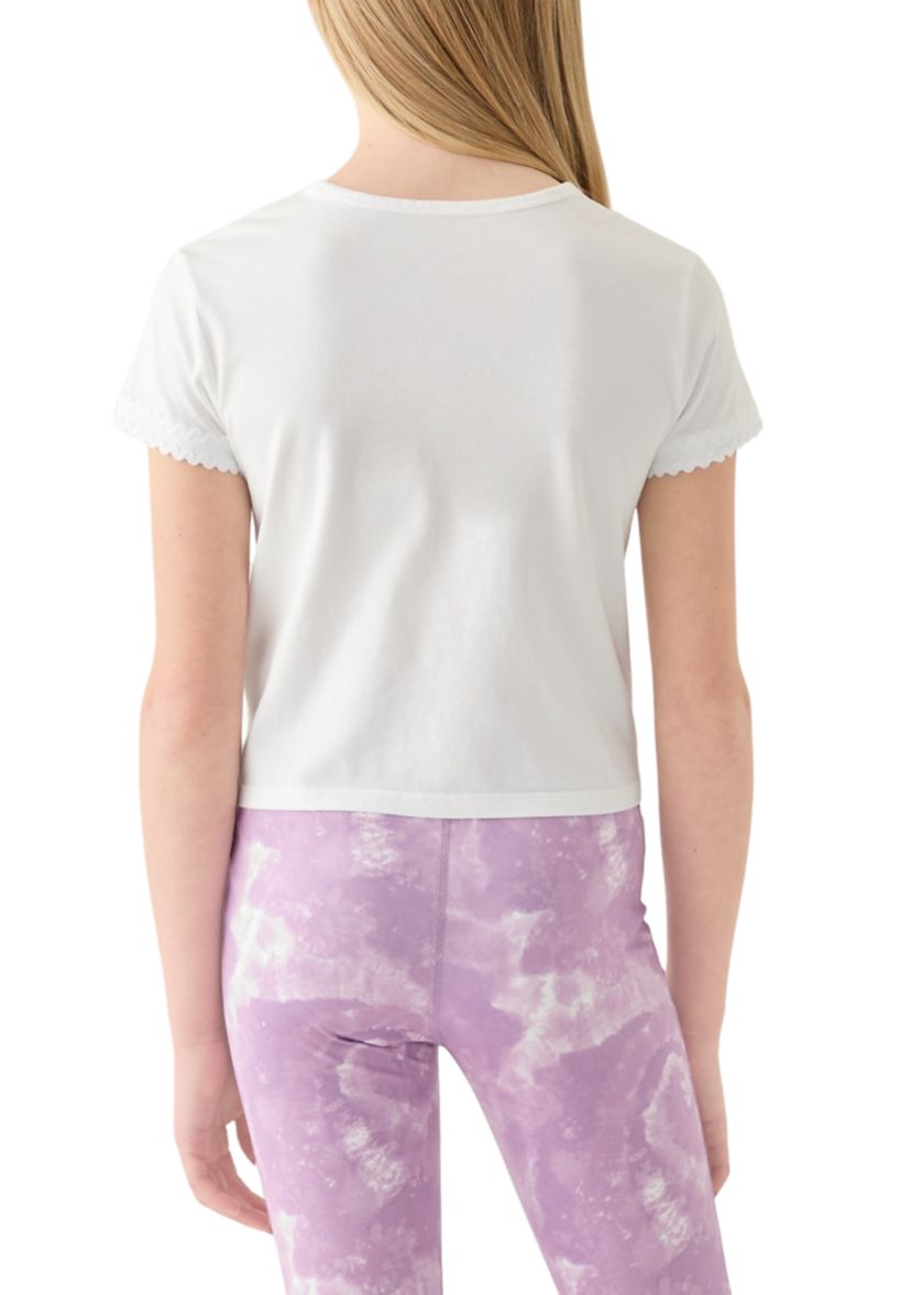Girls 7-16 3 Patch Lilly T-Shirt