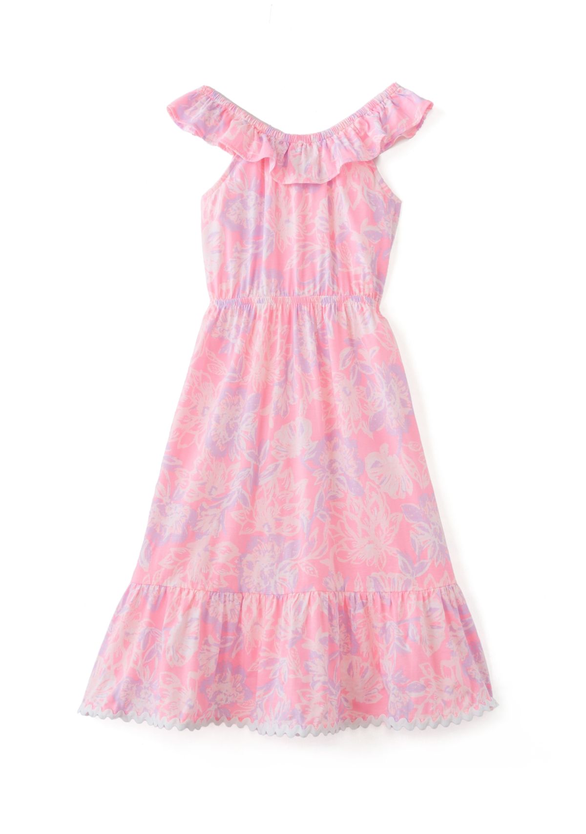 Girls 7-16 Garden Midi Dress