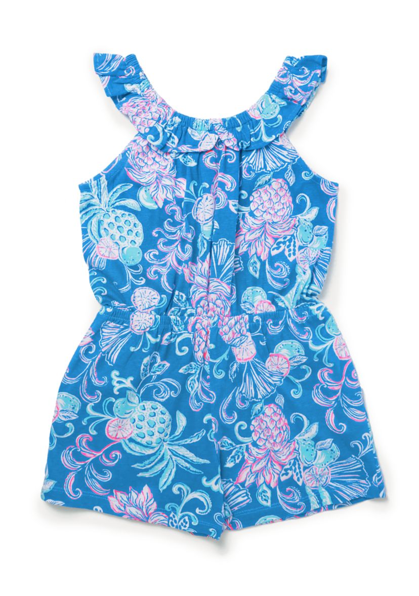 Girls 7-16 Citrus Crush Romper
