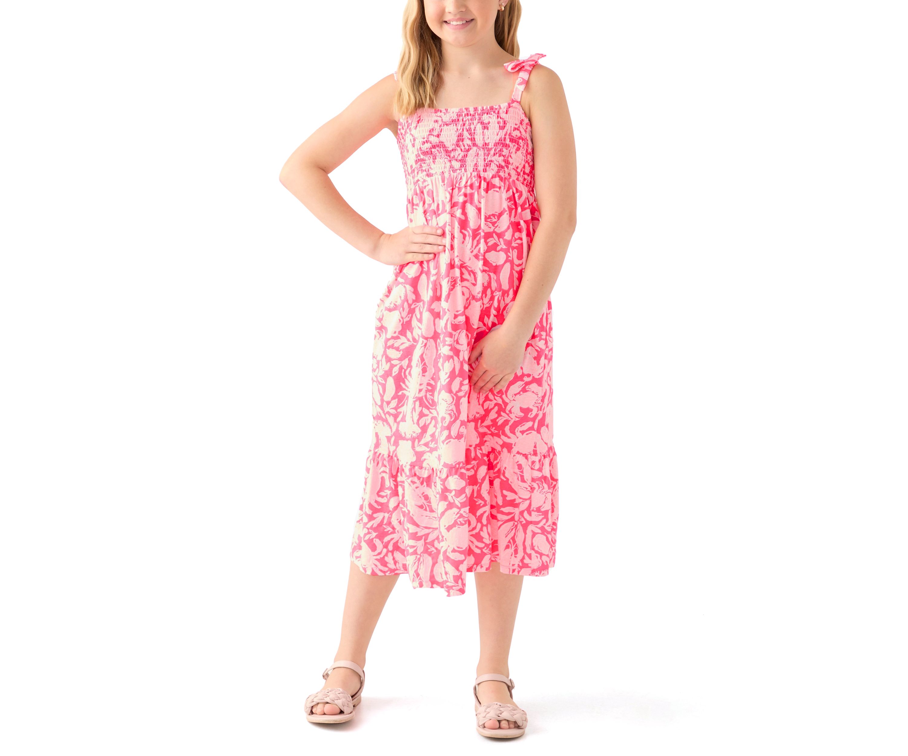 Girls 7-16 Crab Kailua Maxi Dress