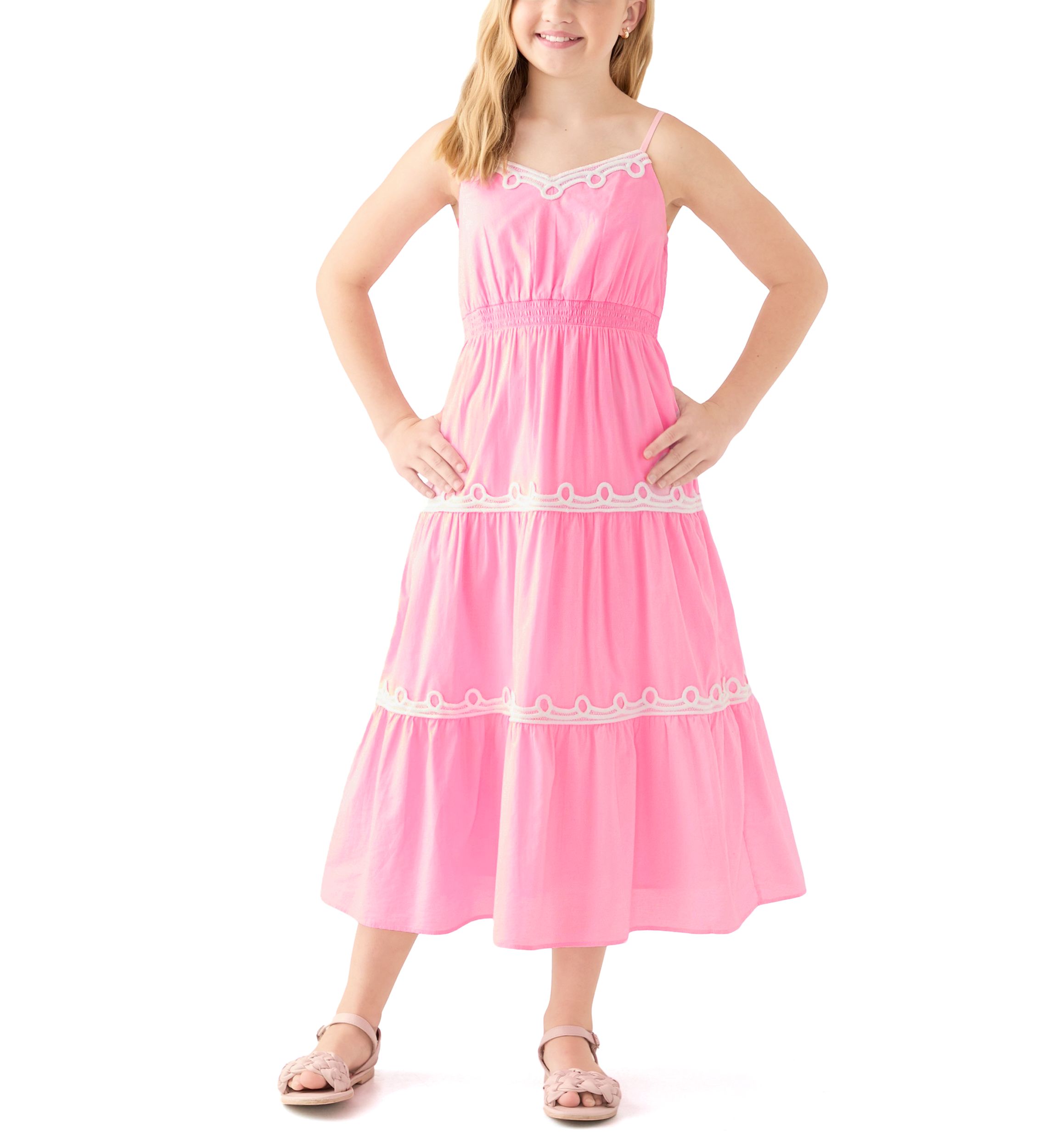 Girls 7-16 Zanna Midi Dress