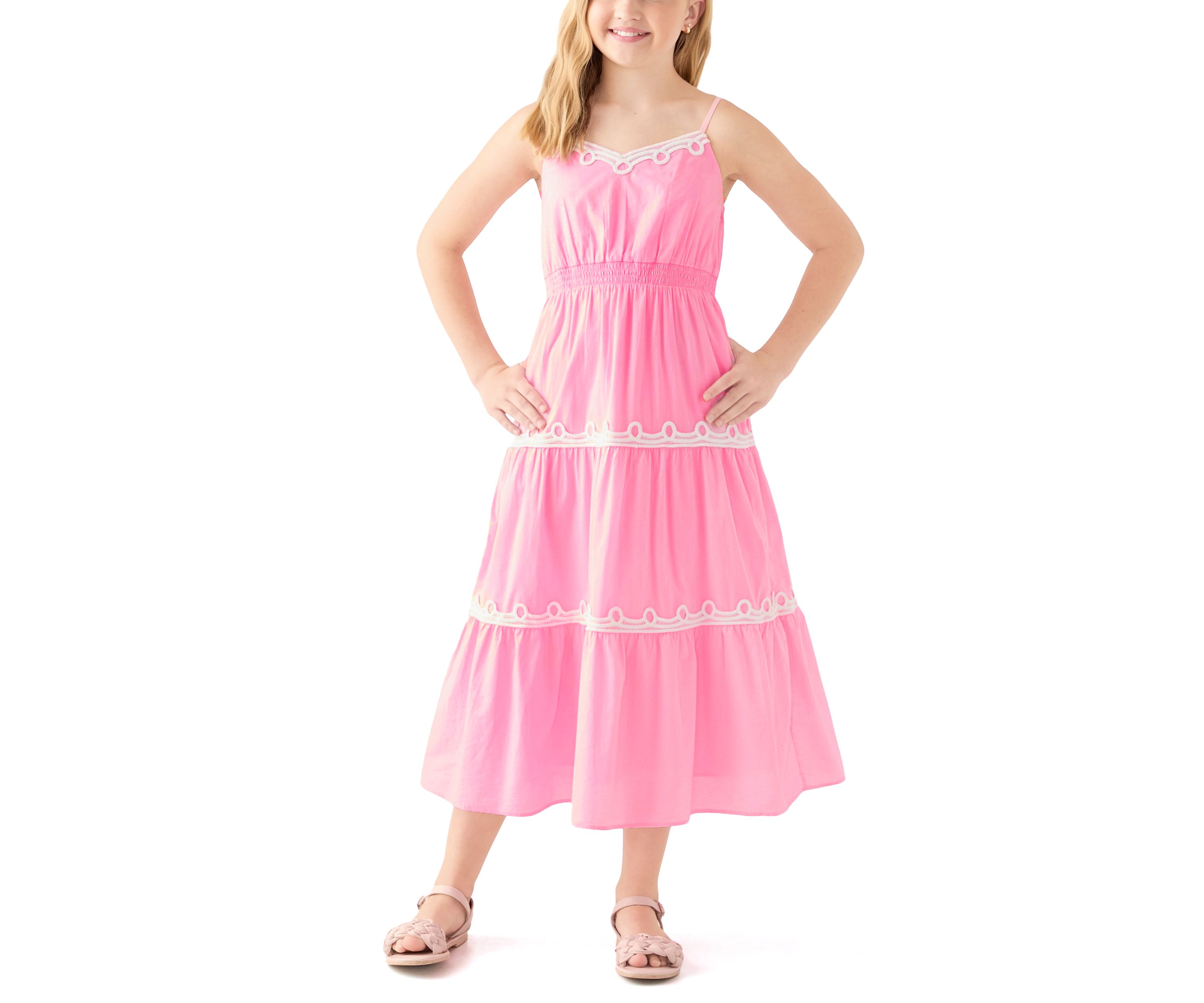 Girls 7-16 Zanna Midi Dress