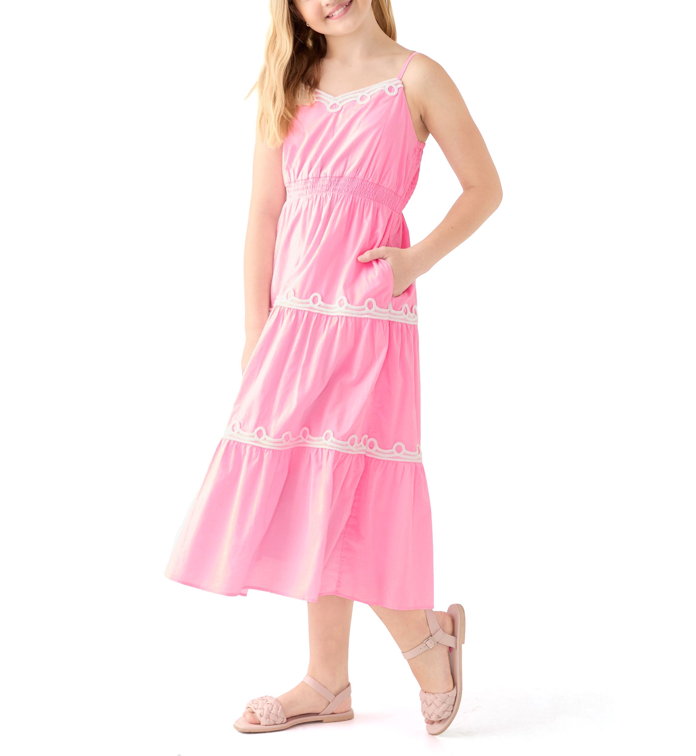 Girls 7-16 Zanna Midi Dress