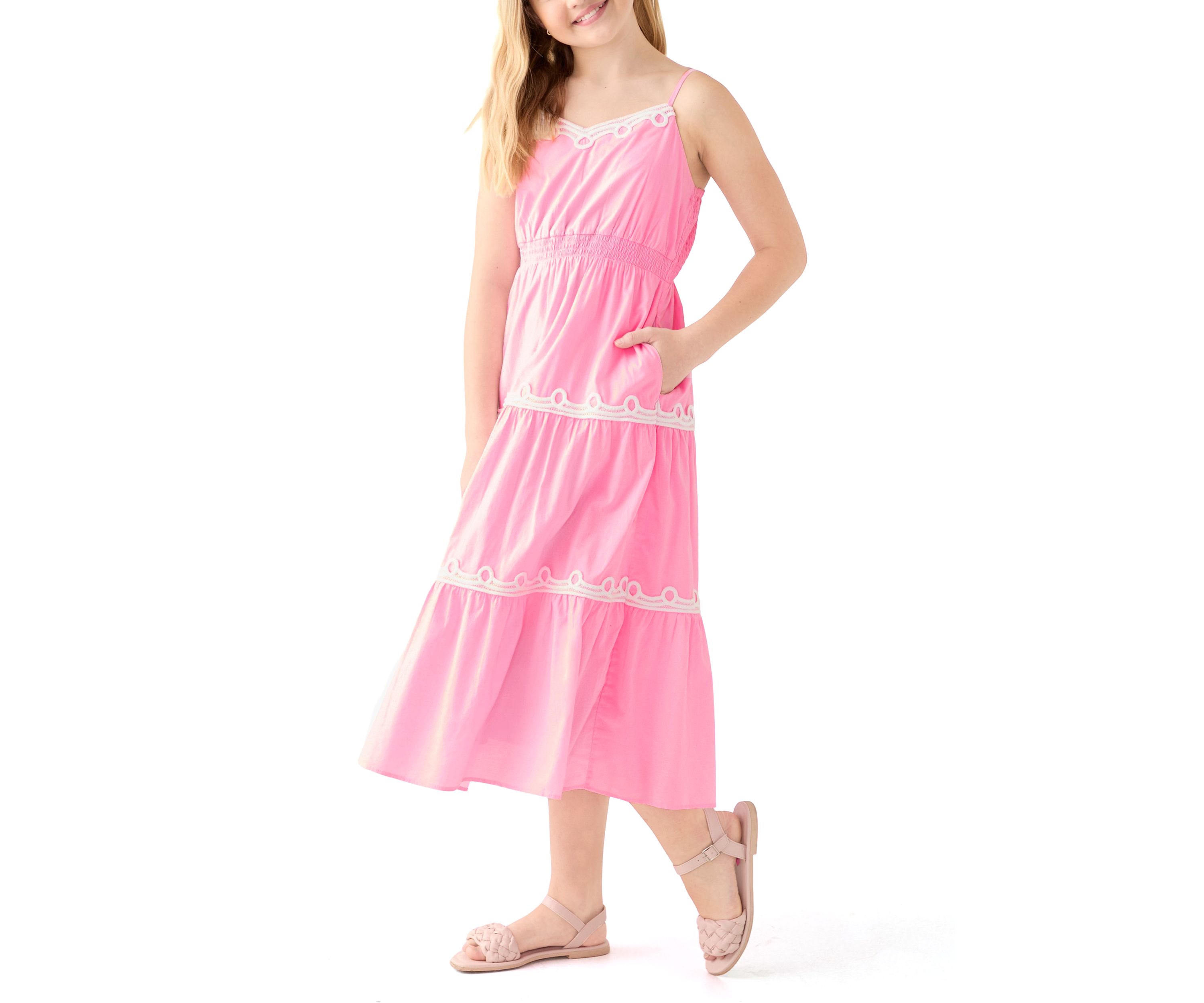 Girls 7-16 Zanna Midi Dress