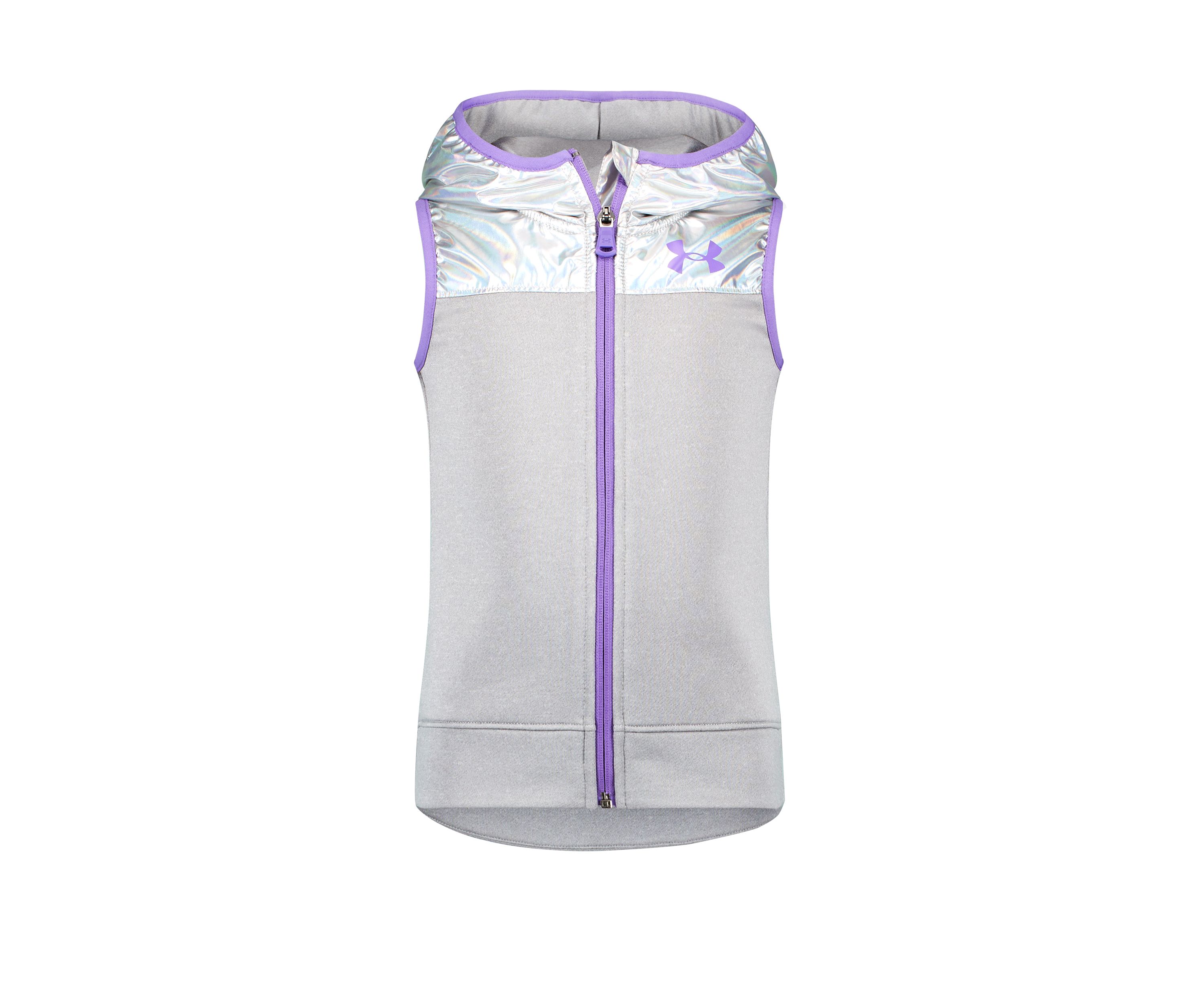 Toddler Girls Wordmark Iridescent Vest