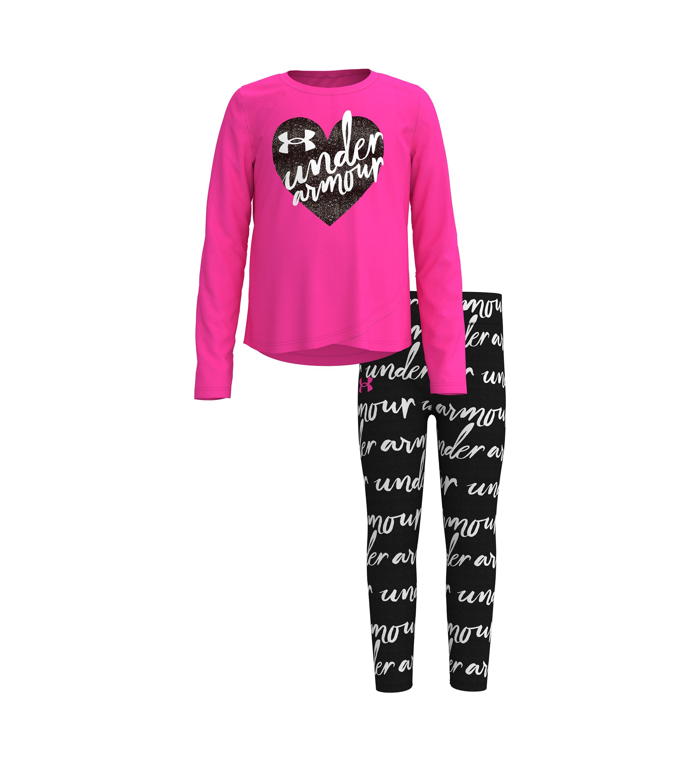 Girls 4-6x Script Leggings Set