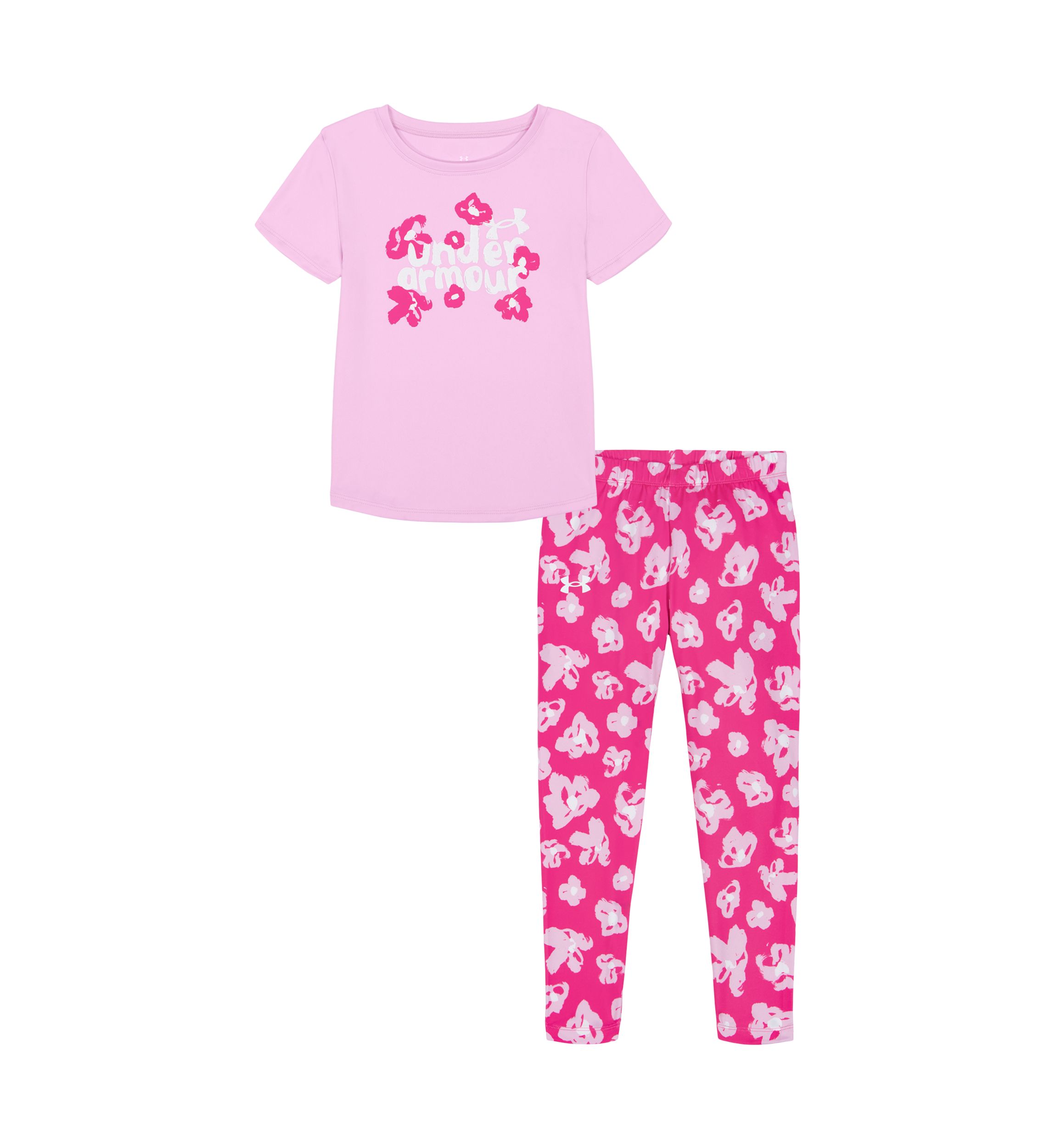 Girls 4-6x Graphic T-Shirt and Printed Leggings Set