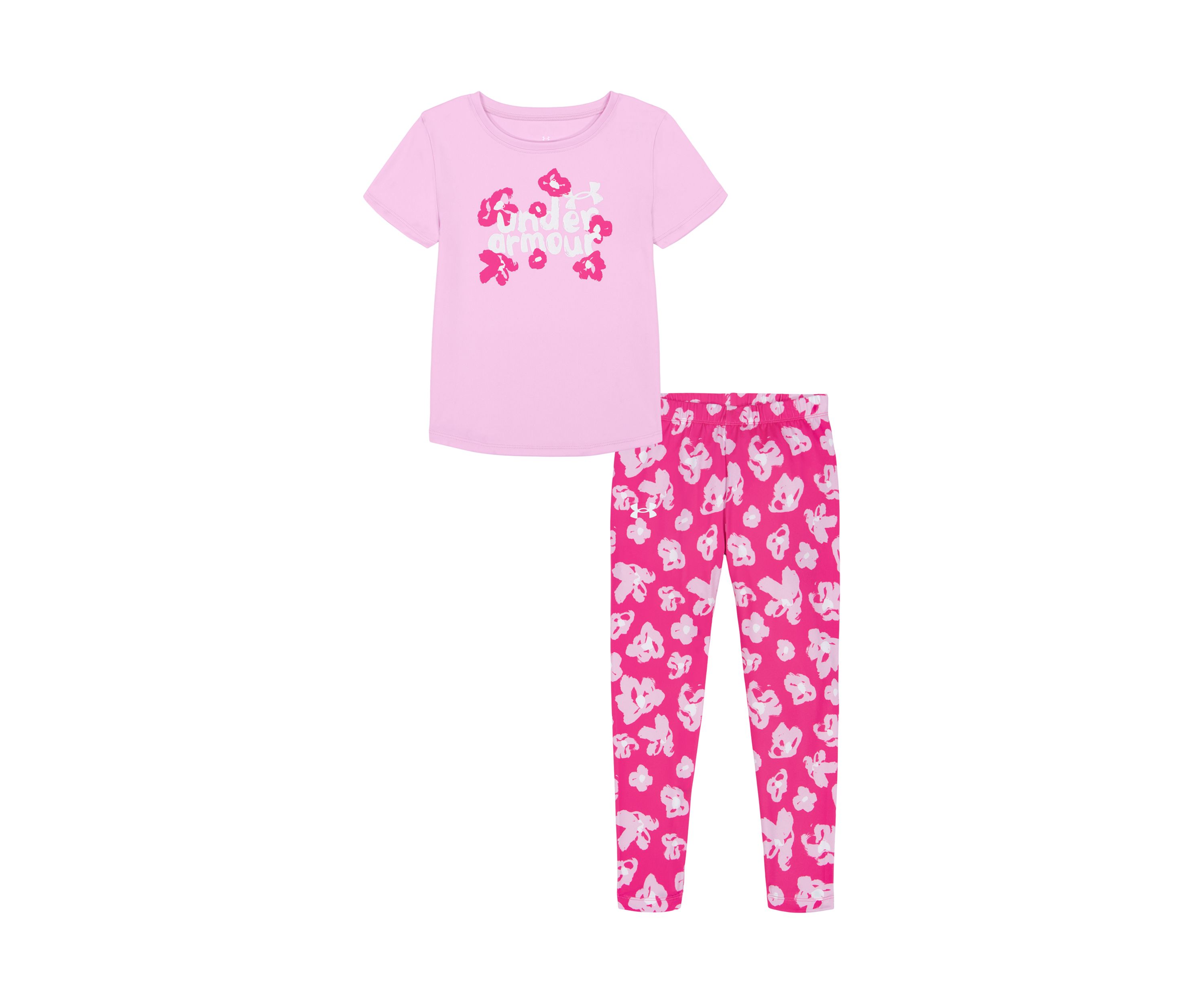 Girls 4-6x Graphic T-Shirt and Printed Leggings Set