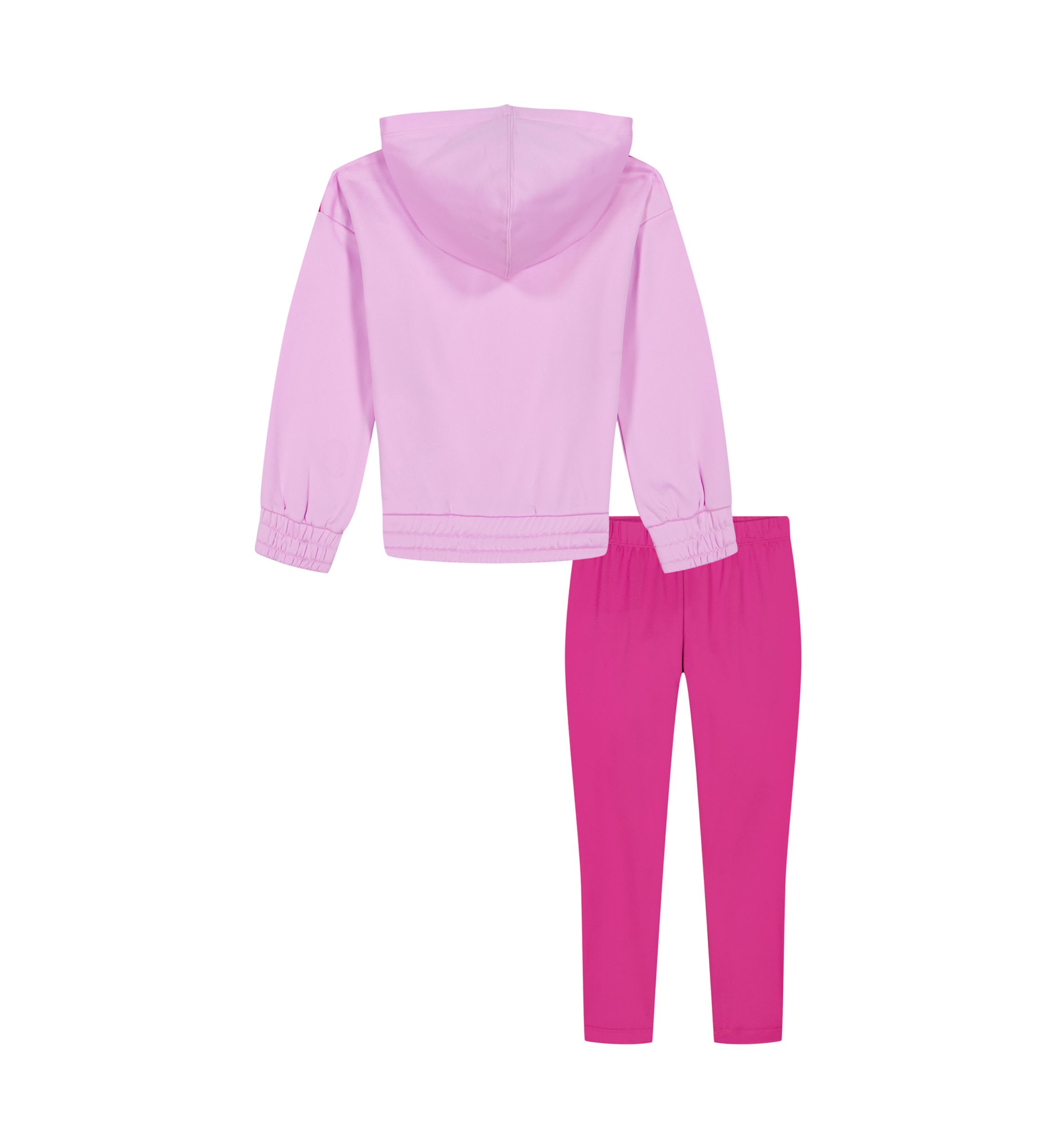 Girls 4-6x Fleece Zip Hoodie Set