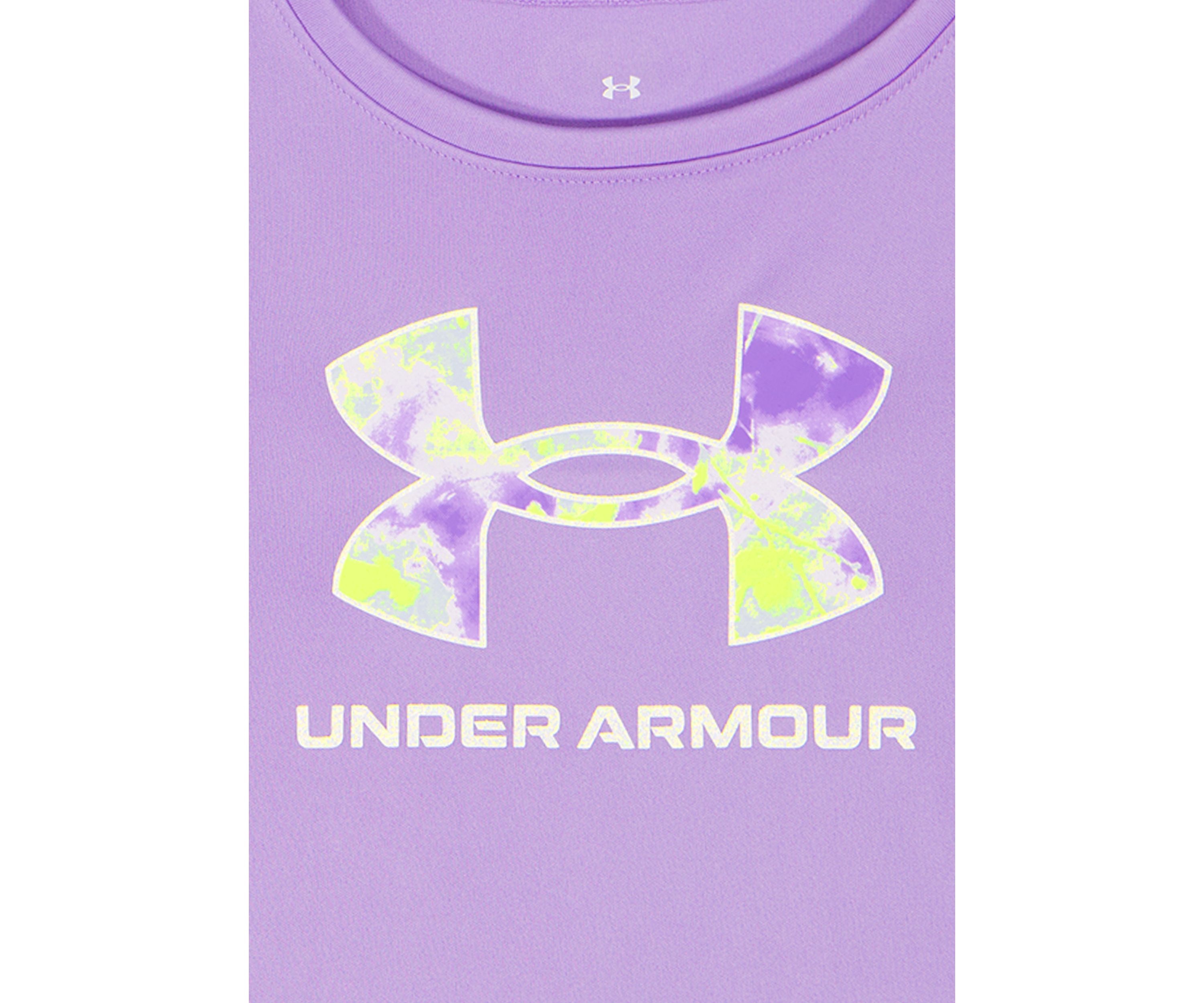 Girls 4-6x Short Sleeve Logo Graphic T-Shirt and Tie-Dye Legging Set 
