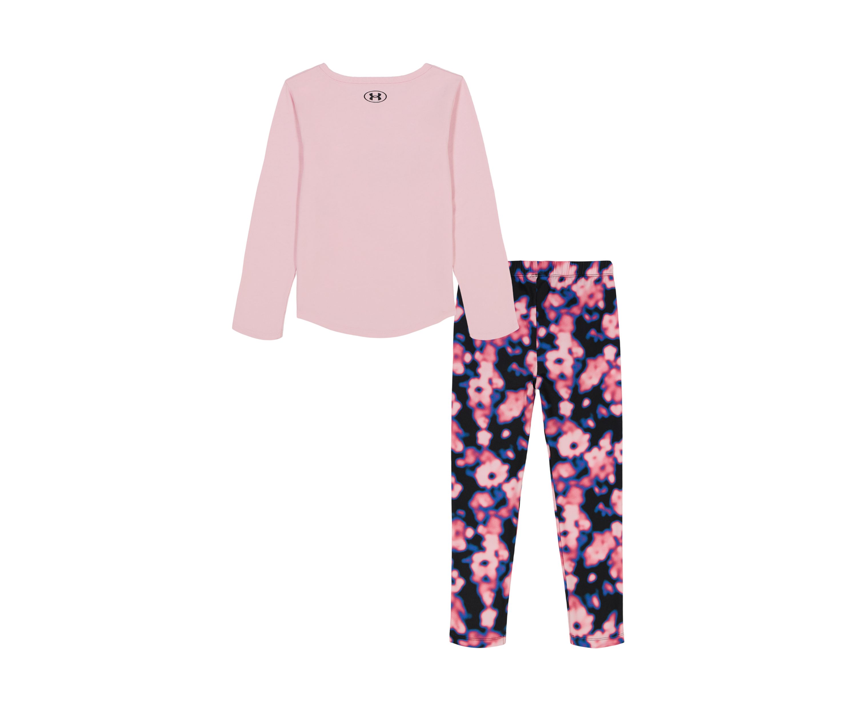 Girls 4-6x Graphic Top and Floral Printed Leggings Set