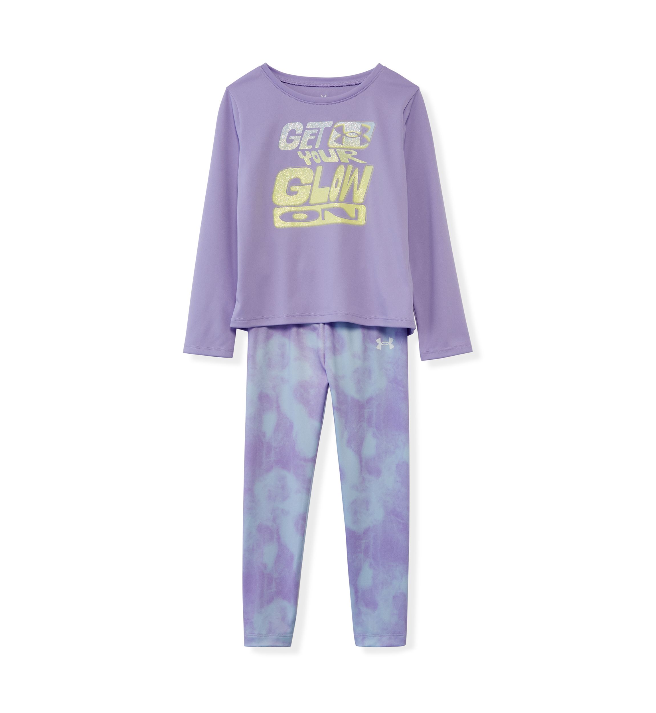 Girls 4-6x Glow On Leggings Set