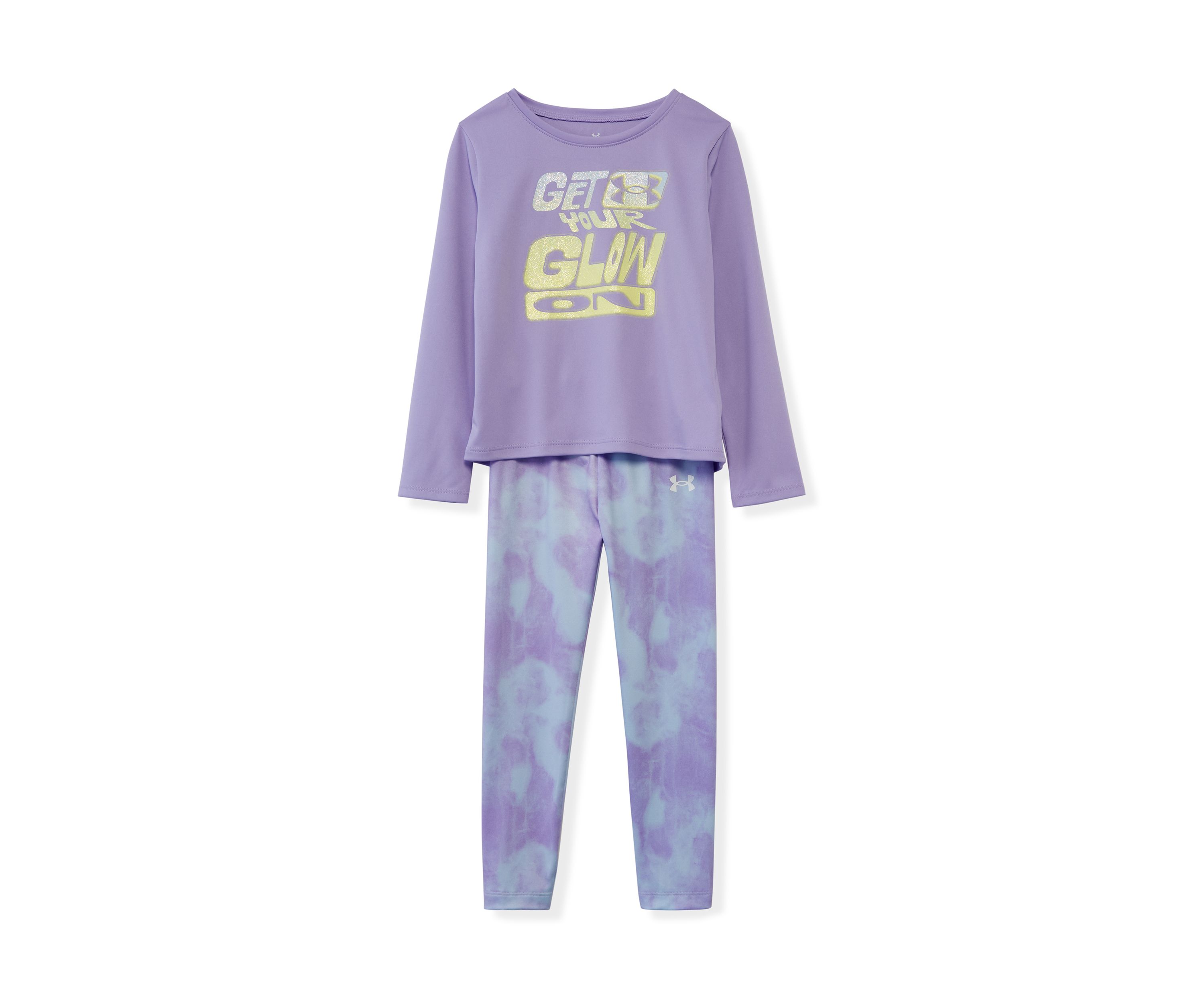 Girls 4-6x Glow On Leggings Set