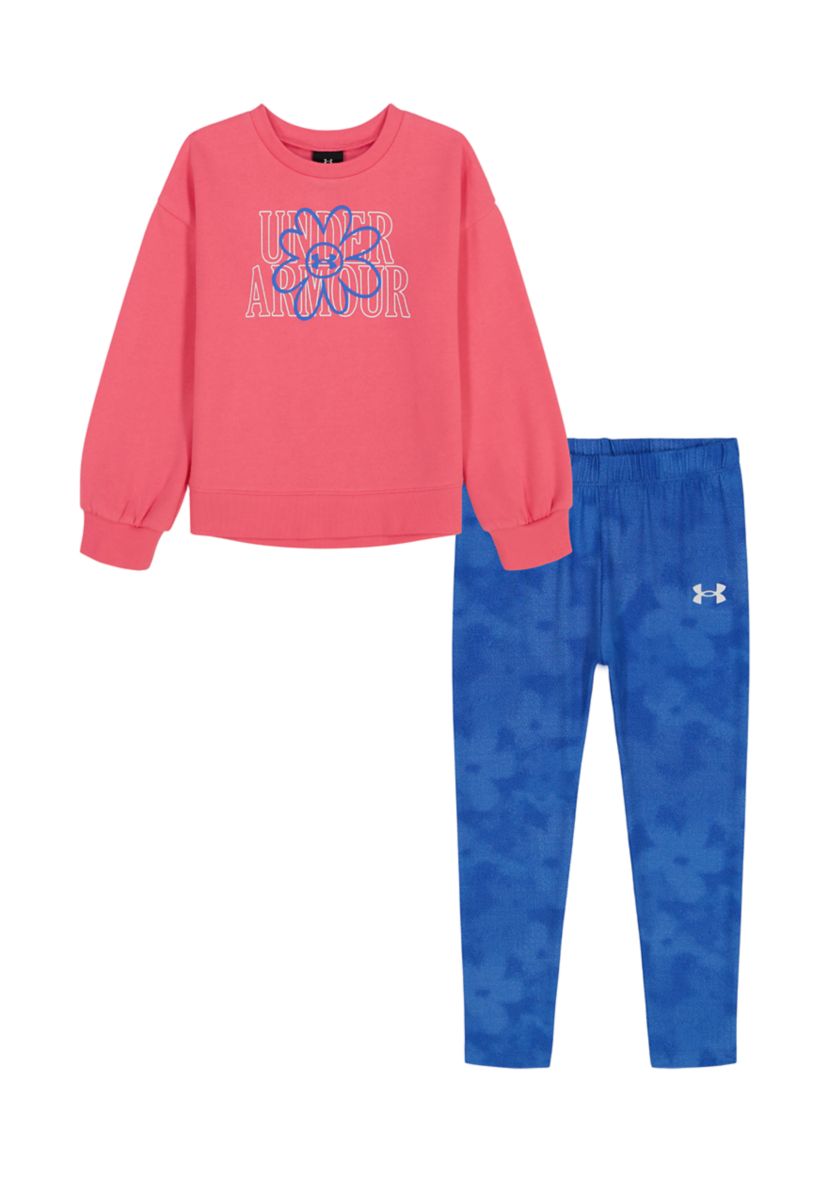 Girls 4-6x Flower Graphic T-Shirt 