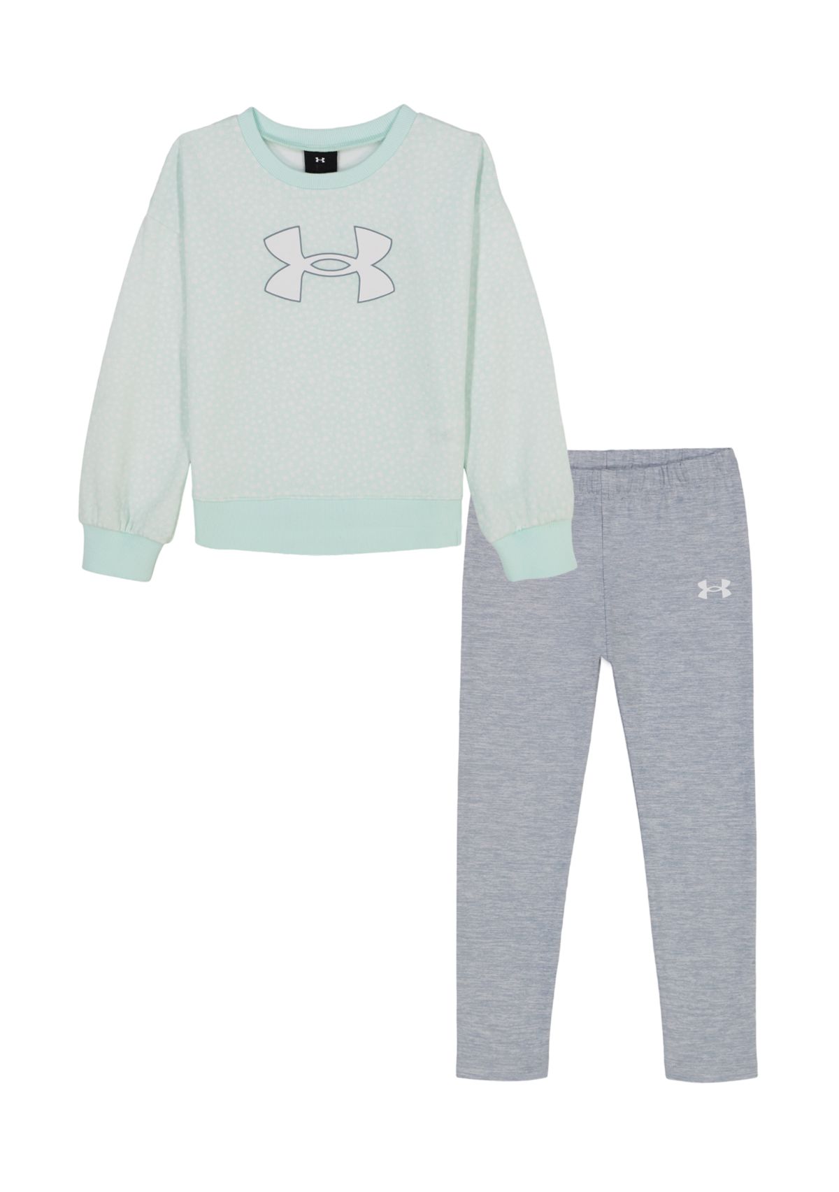 Girls 4-6x Dot Crew Fleece Set 
