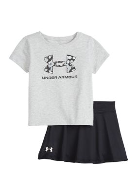 Under Armour Little Girls 2T-6X Long Sleeve Freedom Tee & Leggings Set