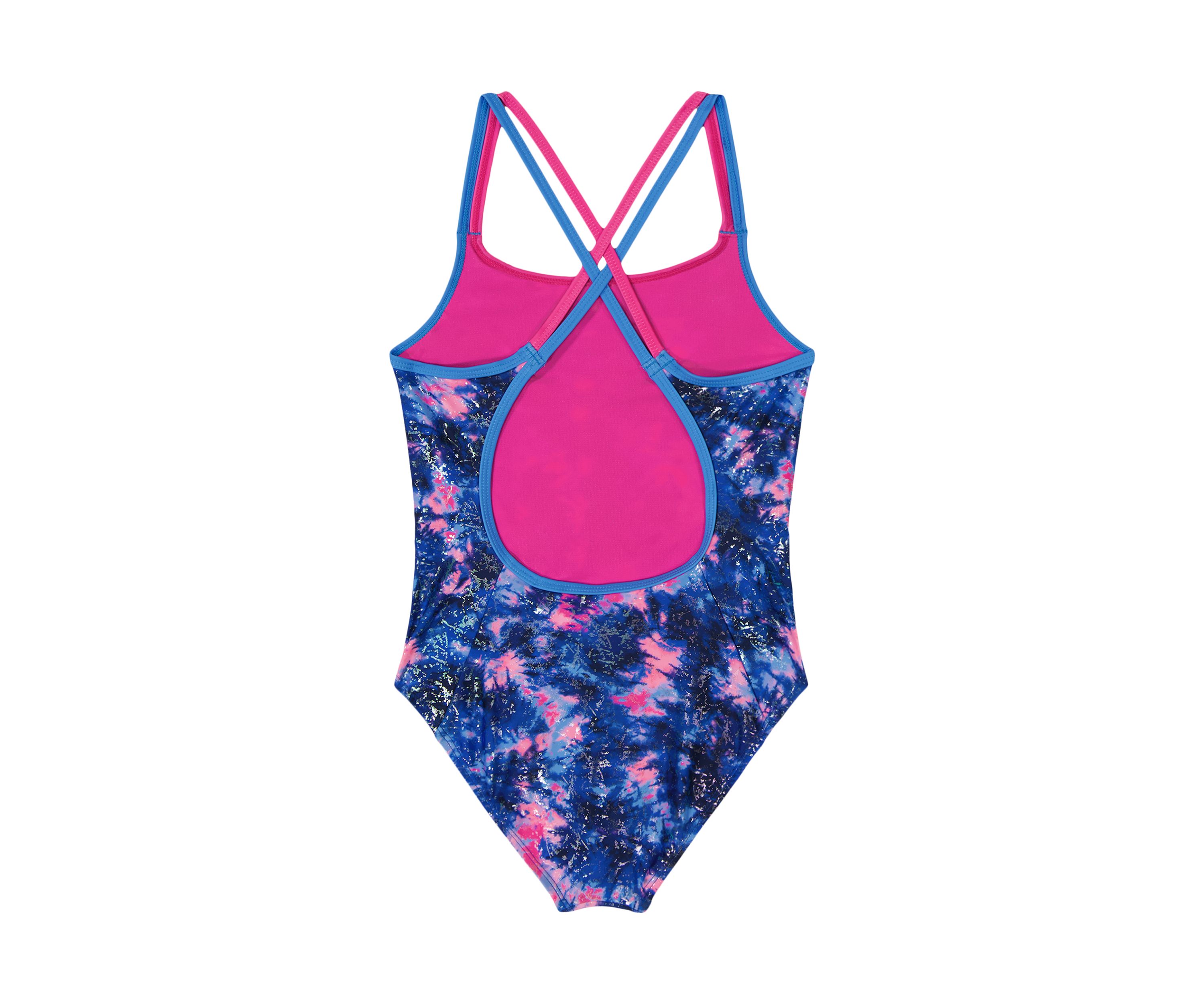 Girls 4-6x Multi Dye One Piece Swimsuit