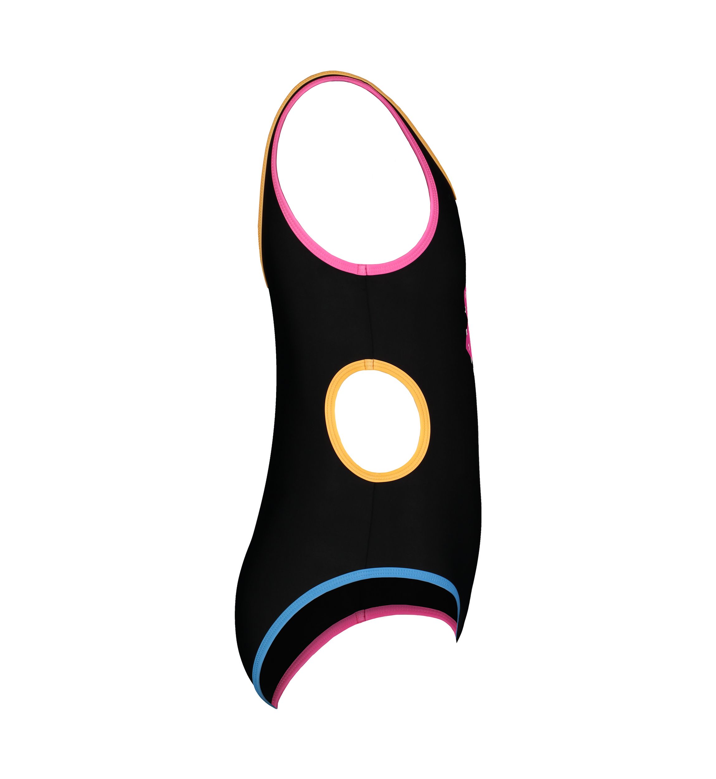 Girls 4-6x Color Blocked One Piece Swimsuit