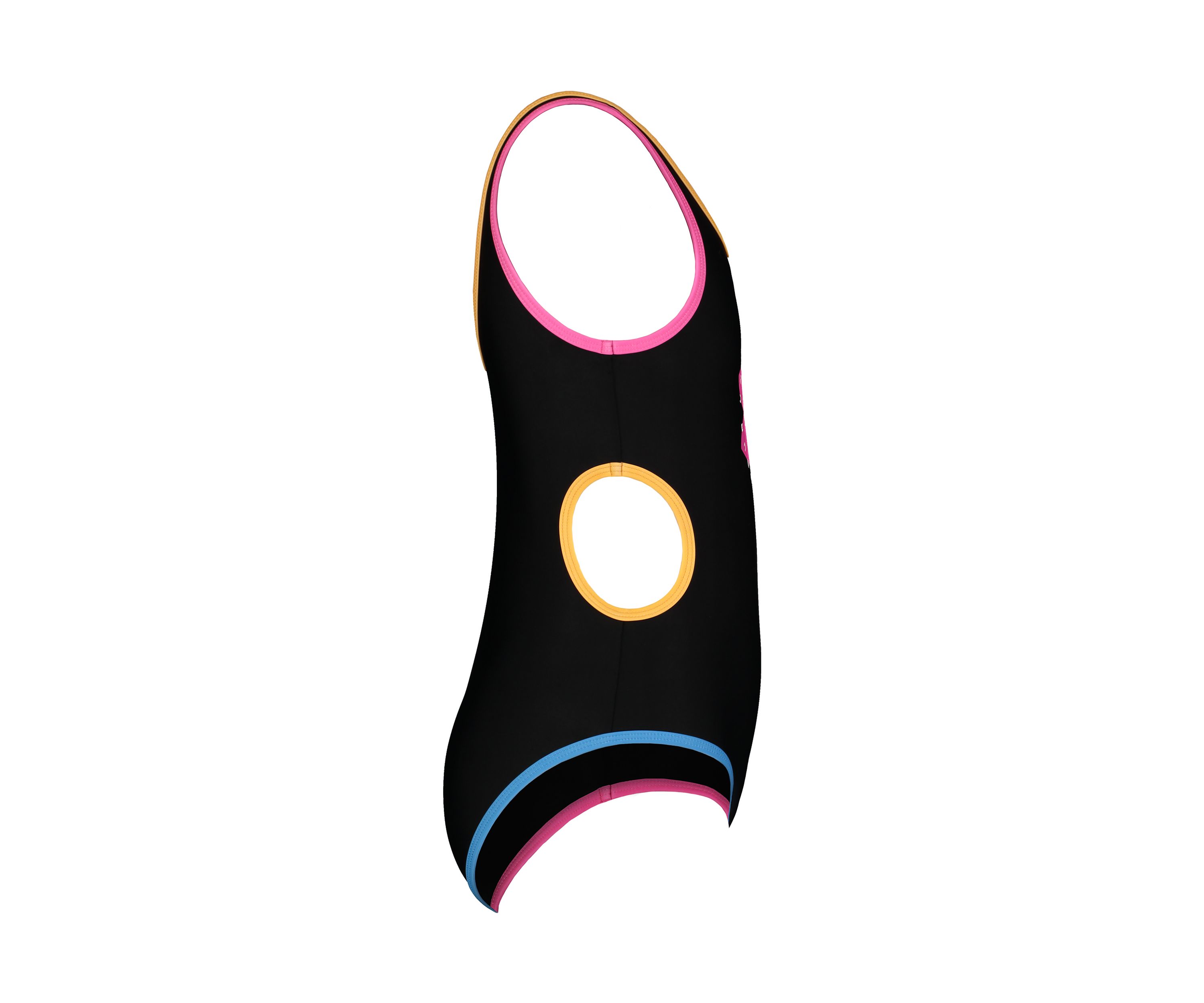 Girls 4-6x Color Blocked One Piece Swimsuit