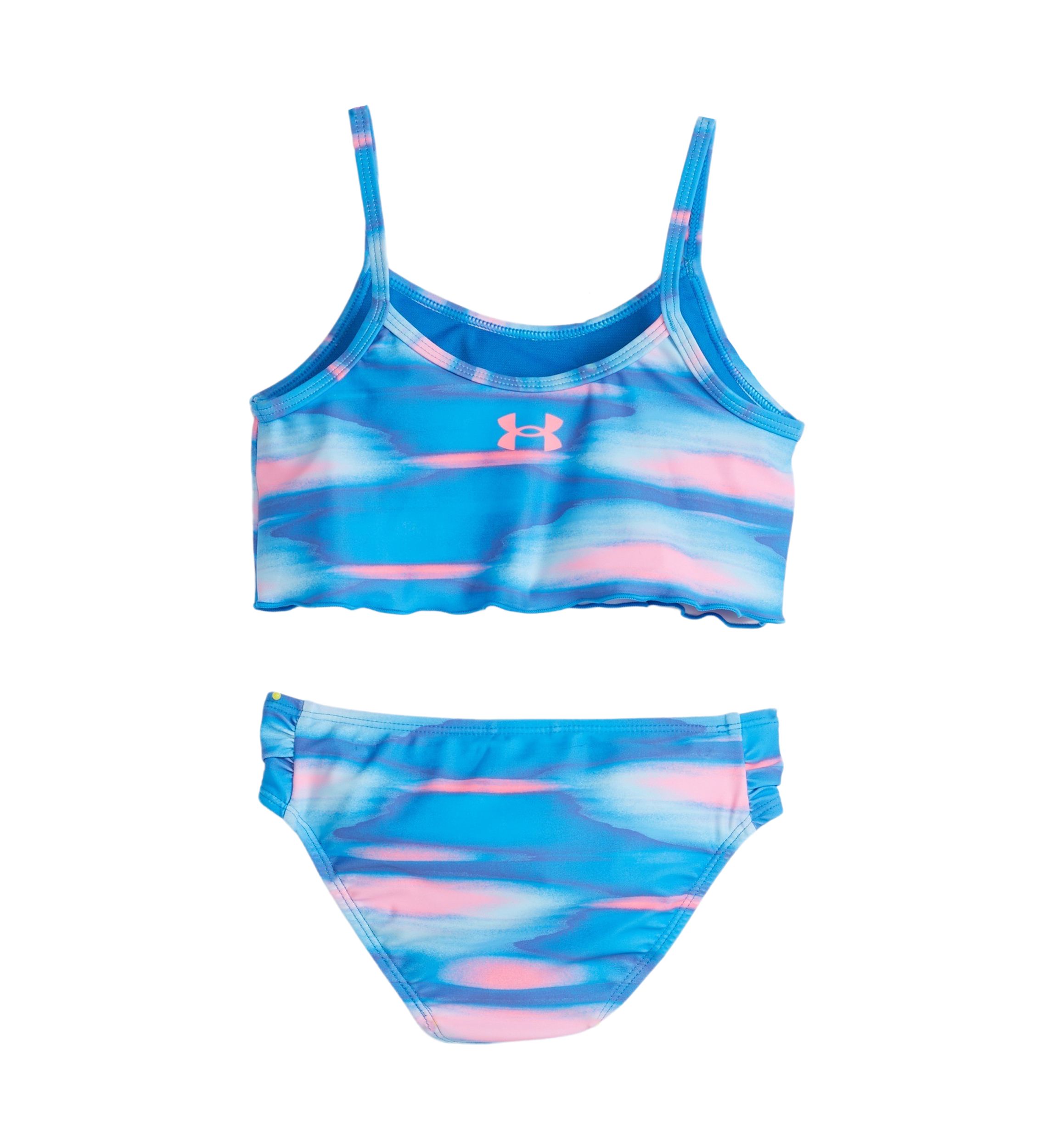 Girls 4-6x Surge Stripe Midkini Two Piece Swimsuit