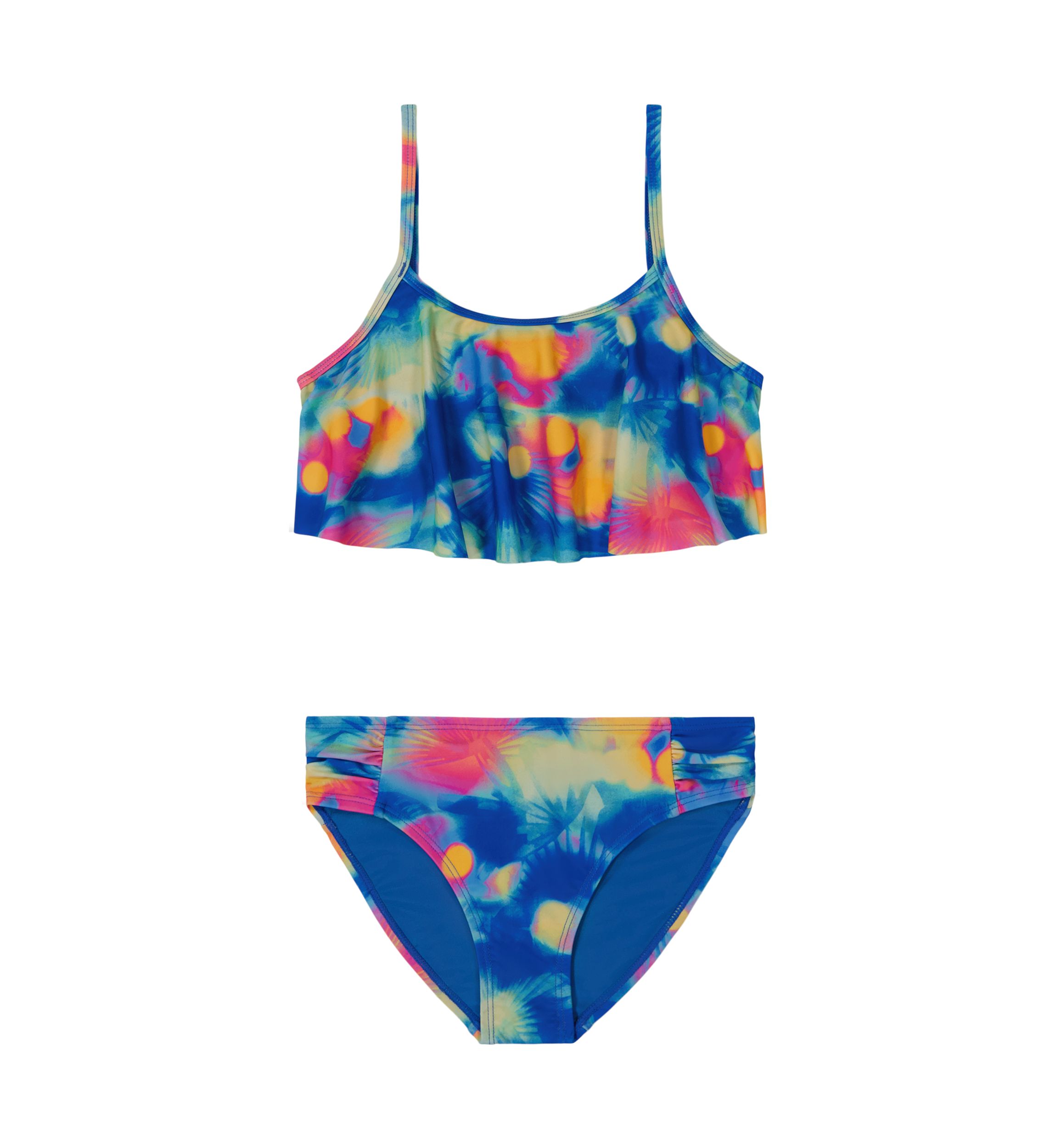 Girls 7-16 Tropical Flare Bikini Swim Set