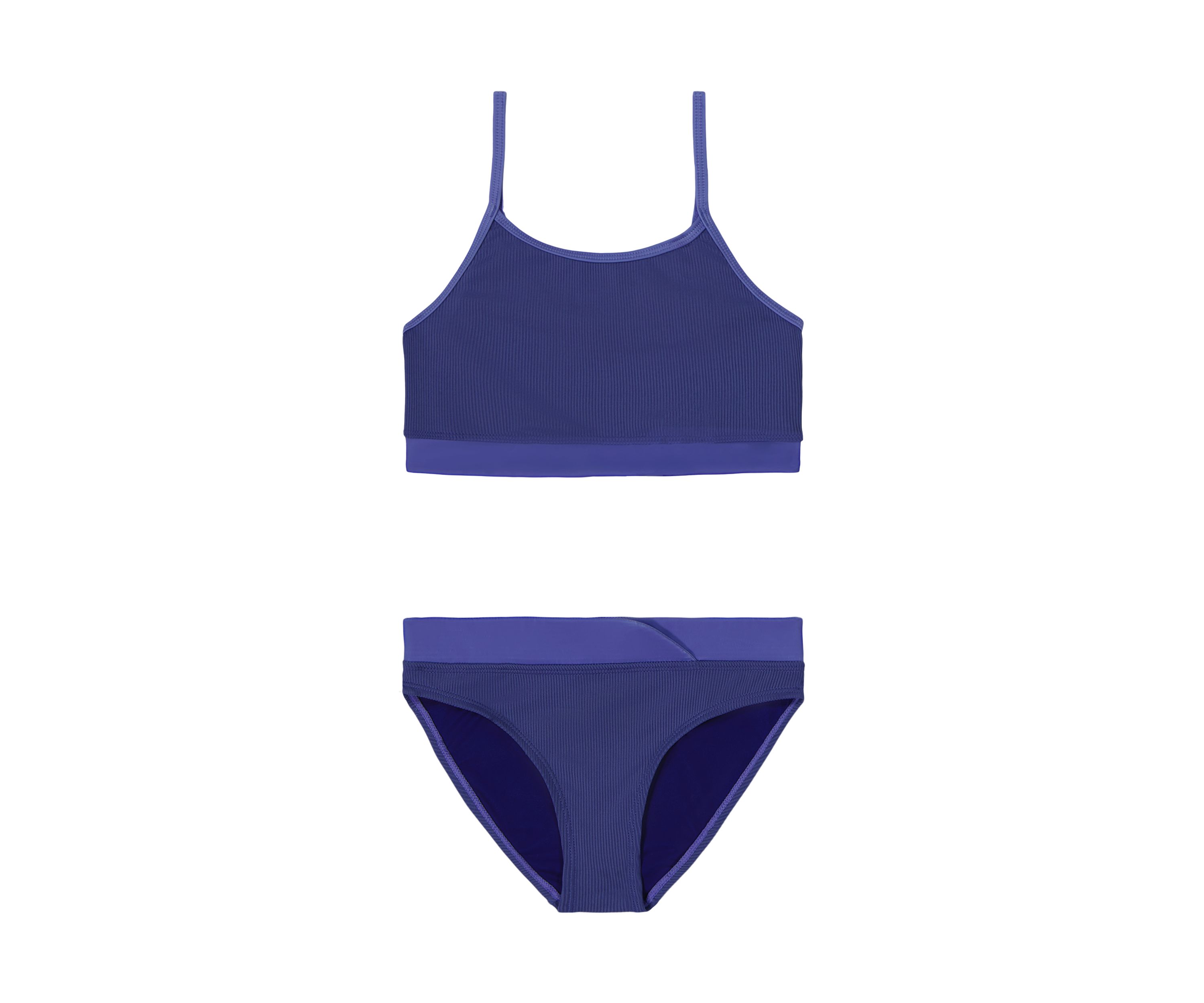 Girls 4-6x Crossover Midkini Swimsuit