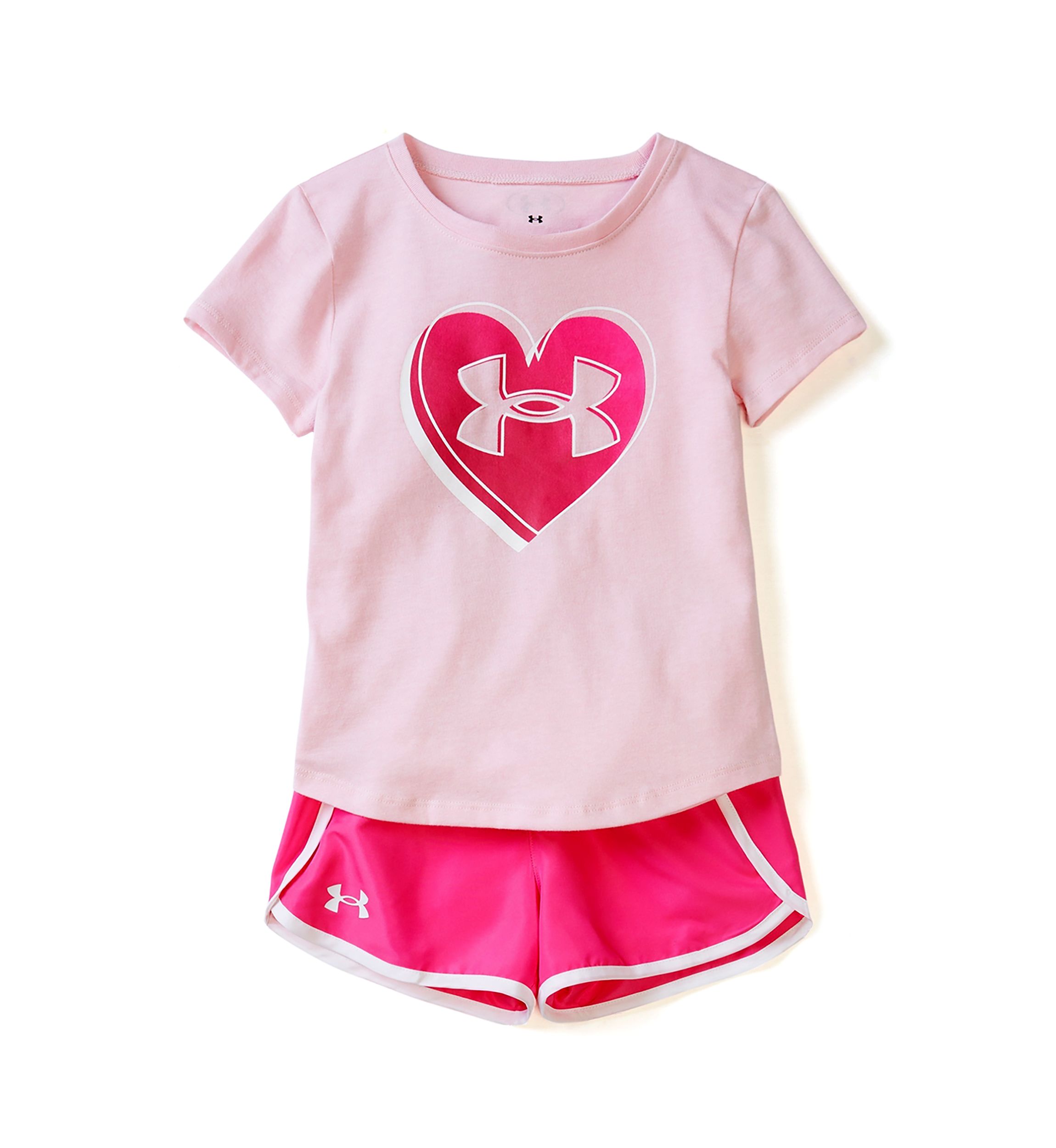 Girls 4-6x Shaded Heart Graphic T-Shirt