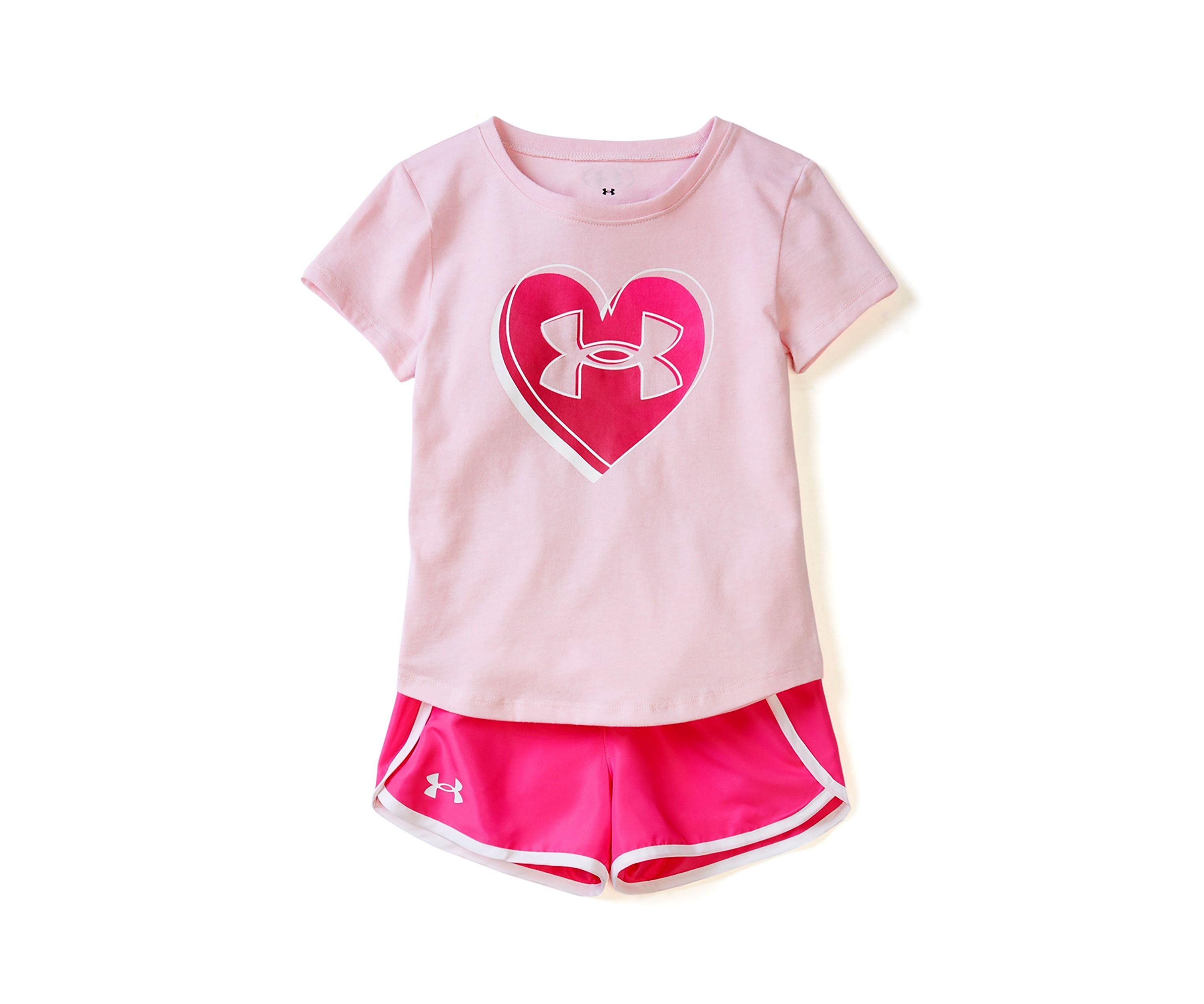 Girls 4-6x Shaded Heart Graphic T-Shirt