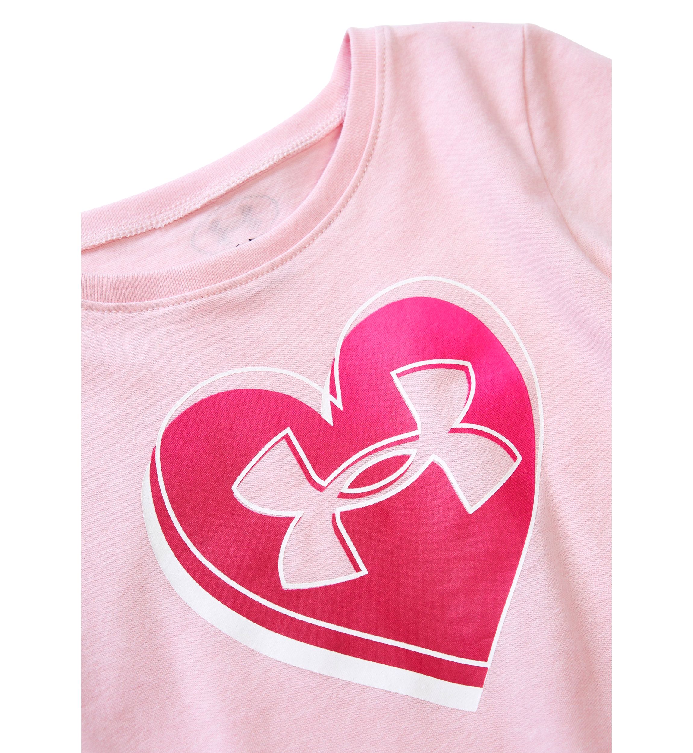 Girls 4-6x Shaded Heart Graphic T-Shirt
