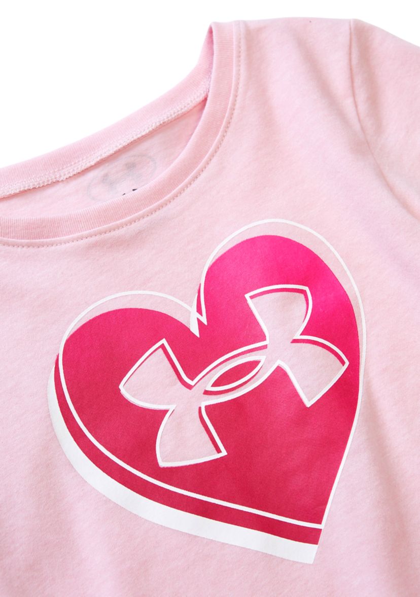 Girls 4-6x Shaded Heart Graphic T-Shirt