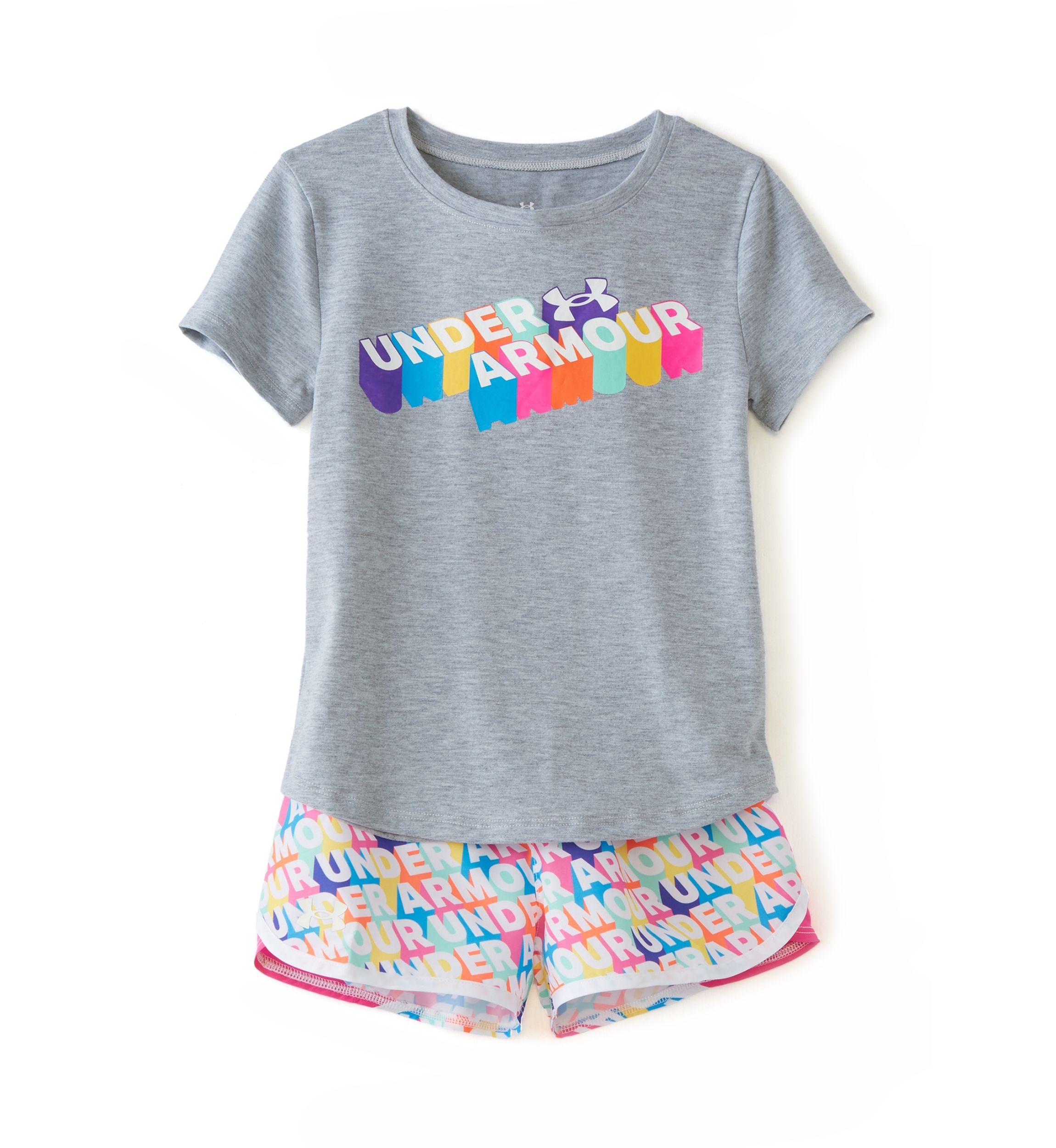 Girls 4-6x Multi Name Graphic Set 