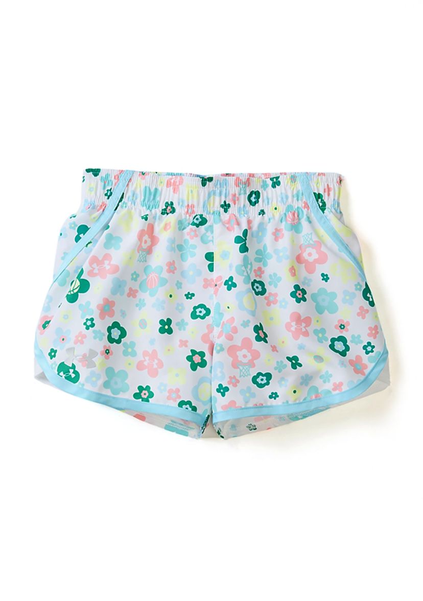 Girls 4-6x Ditsy Flower Party Graphic T-Shirt and Printed Shorts Set