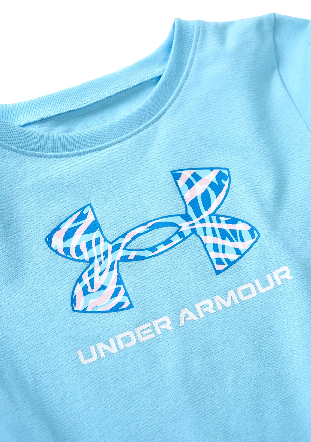 Girls 4-6x Stream Tech Graphic T-Shirt and Printed Shorts Set