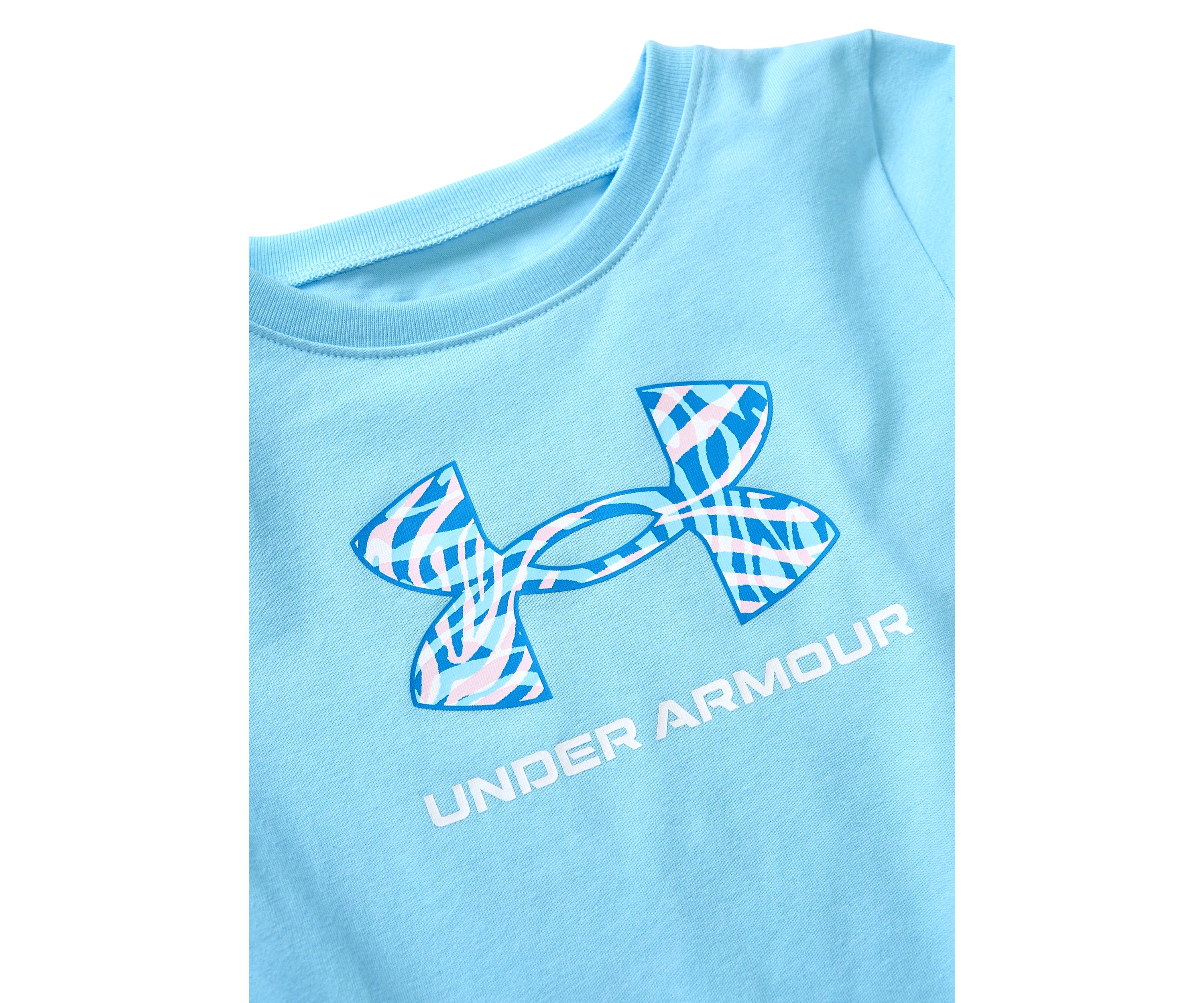 Girls 4-6x Stream Tech Graphic T-Shirt and Printed Shorts Set