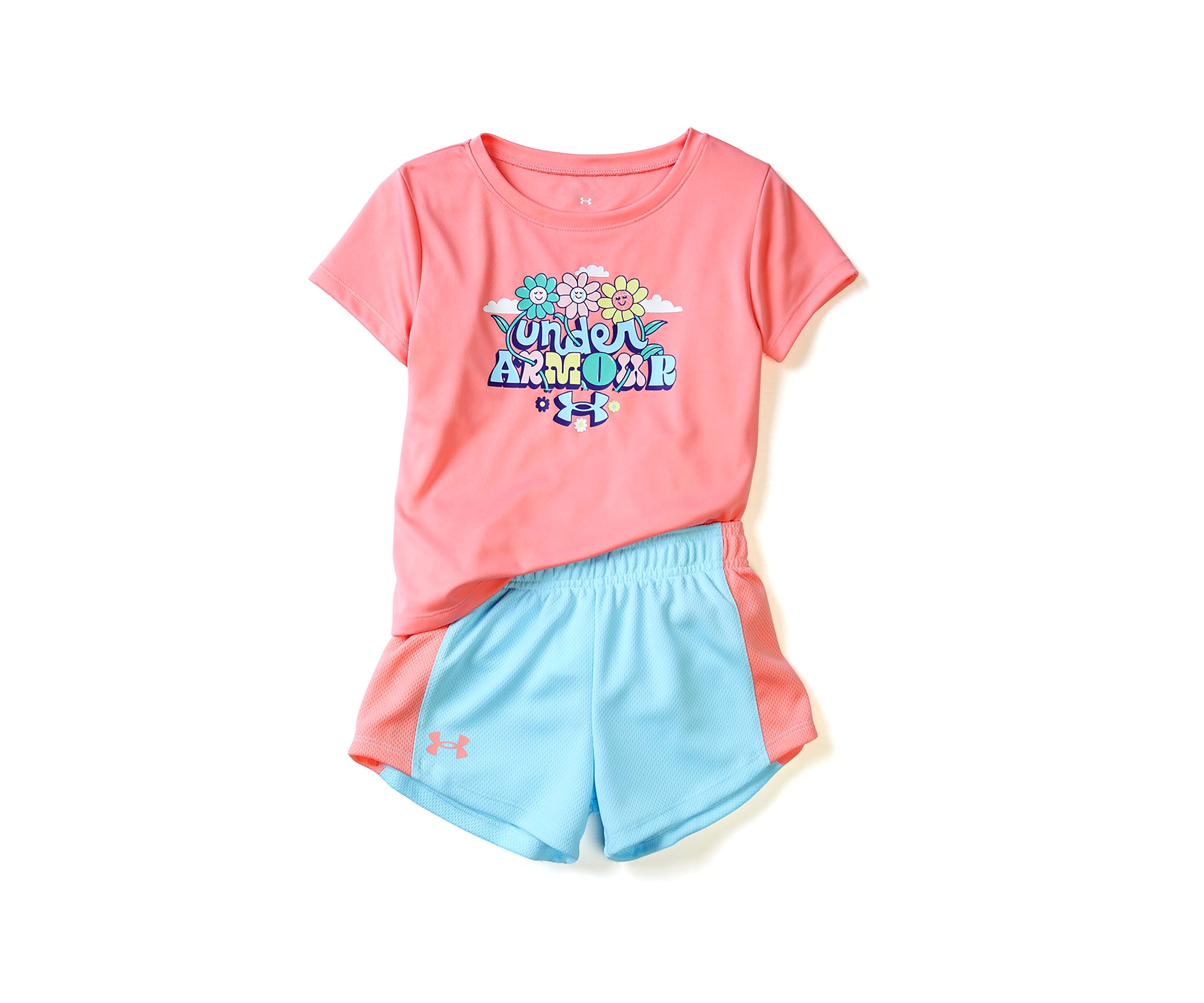 Girls 4-6x Daisy Tech Graphic T-Shirt and Shorts Set