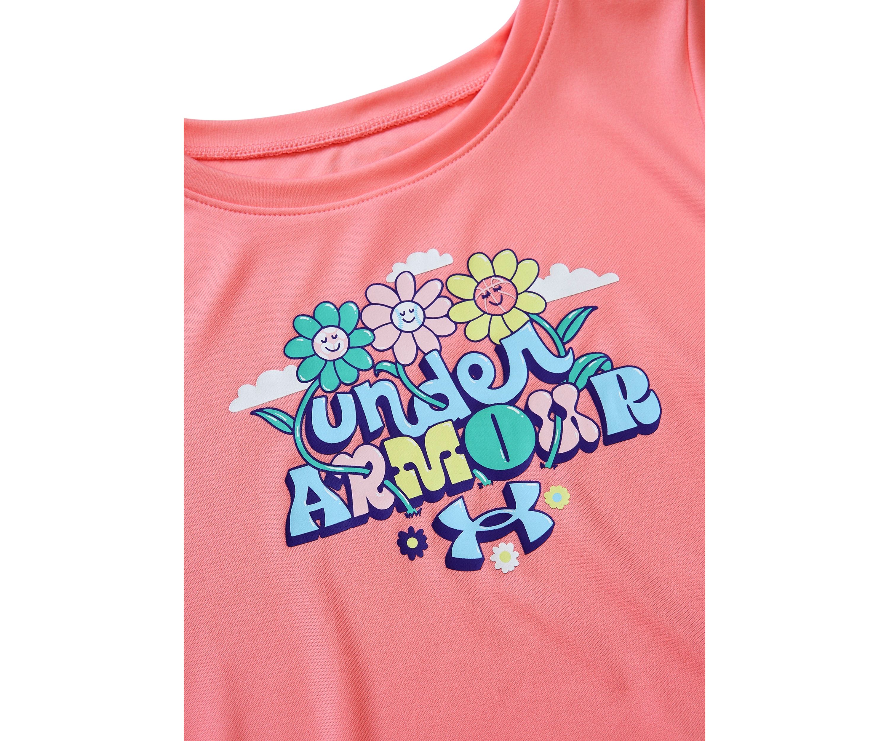 Girls 4-6x Daisy Tech Graphic T-Shirt and Shorts Set