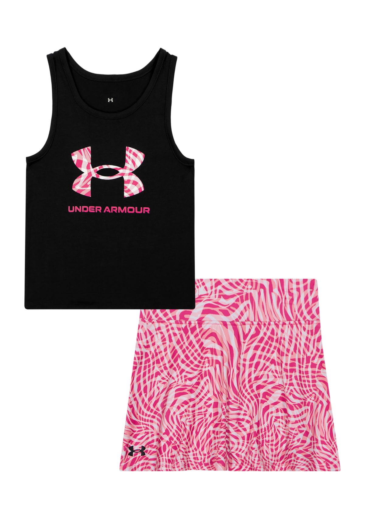 Girls 4-6x Printed Graphic Skort Set 