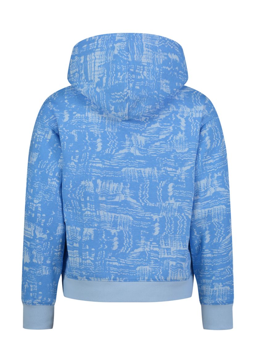 Girls 7-16 Allover Printed Logo Hoodie