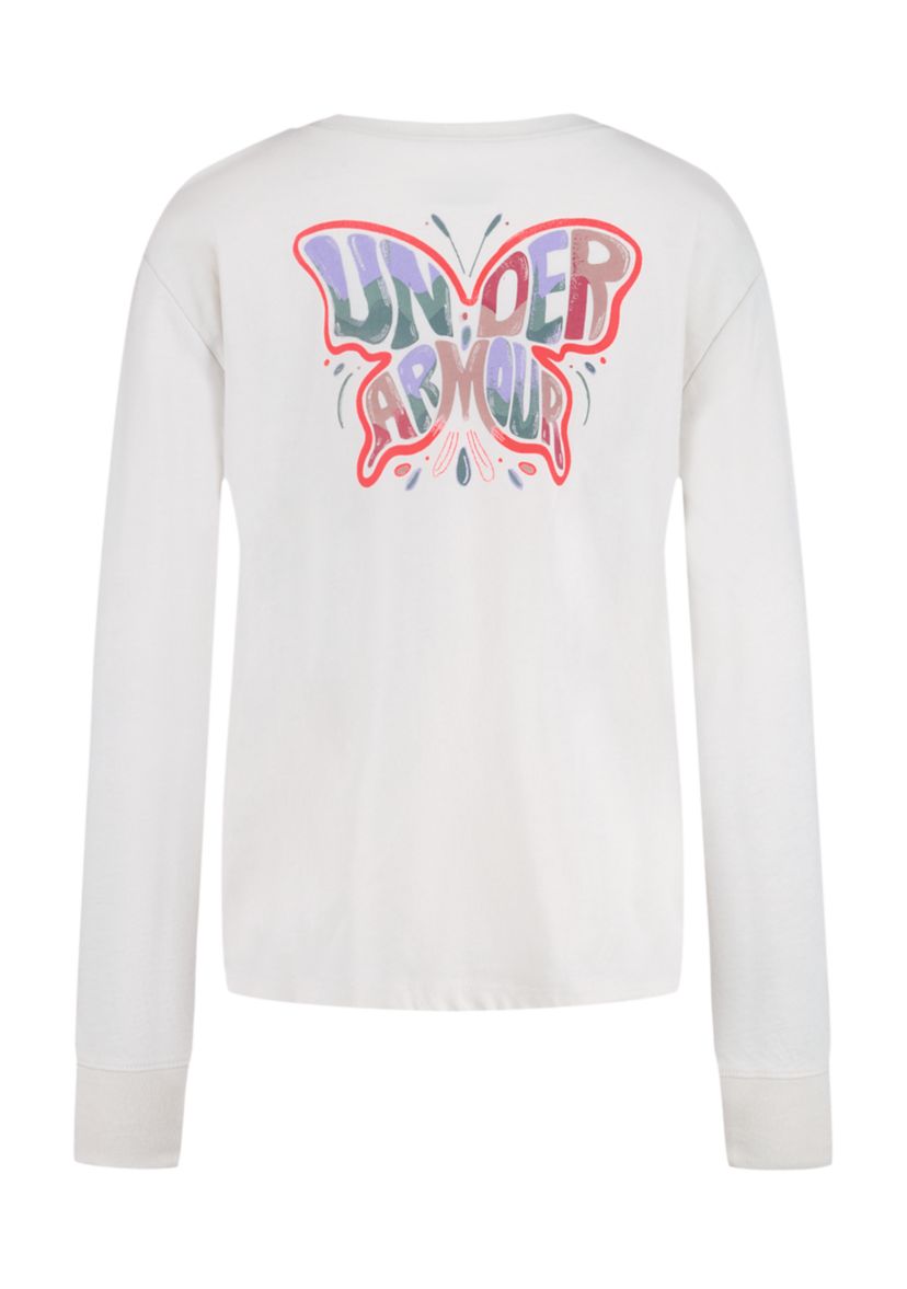 Girls 7-16 Long Sleeve Butterfly Graphic T-Shirt 