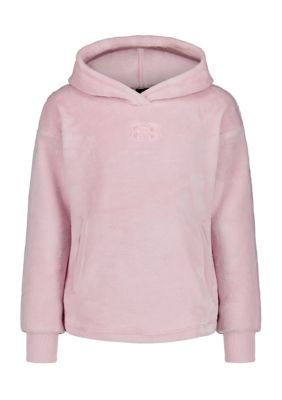 Under Armour Girls 7-16 Cozy Hoodie, Pink, Large
