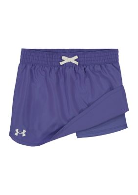 Under Armour Girls Play Up Shorts Pink XS