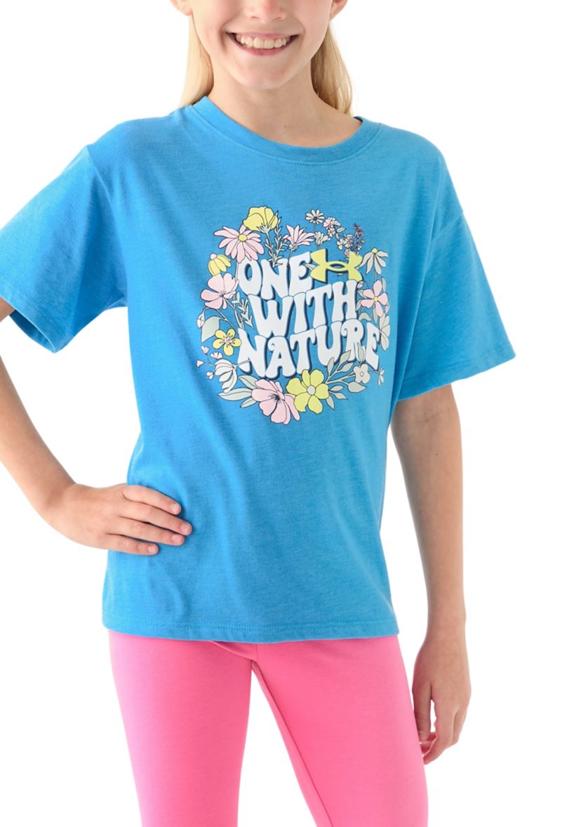 Girls 7-16 One with Nature Graphic T-Shirt