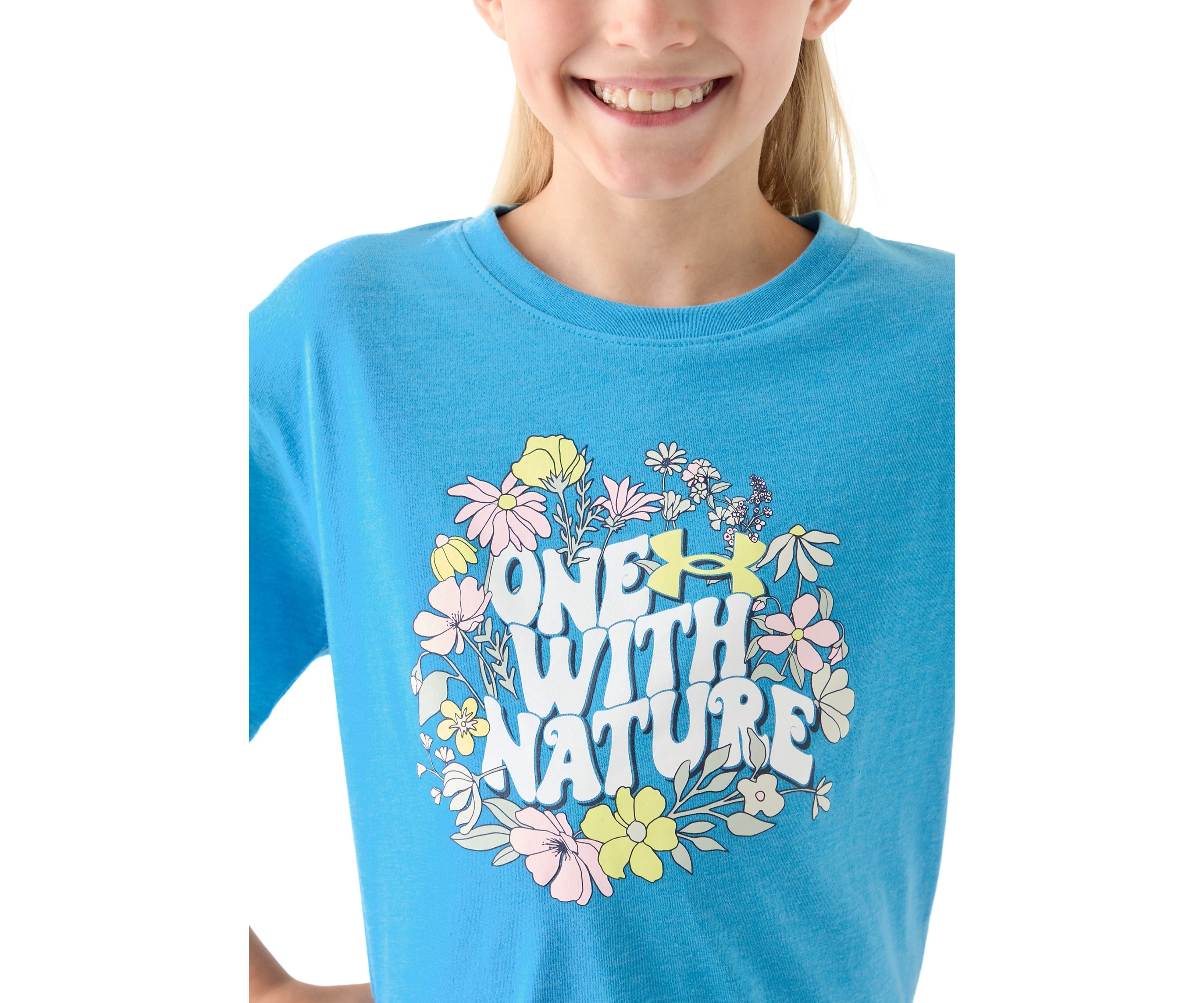 Girls 7-16 One with Nature Graphic T-Shirt