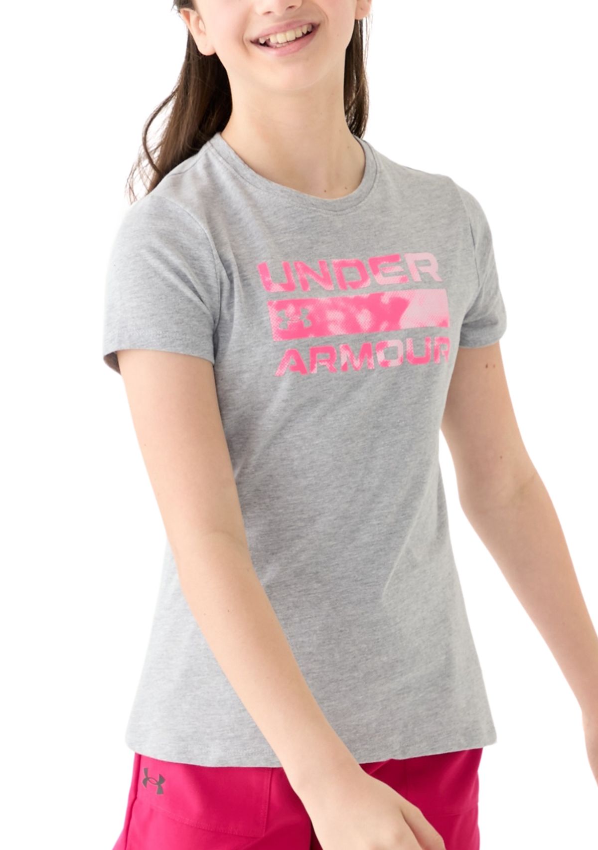 Girls 7-16 Stacked Camo Logo Graphic T-Shirt