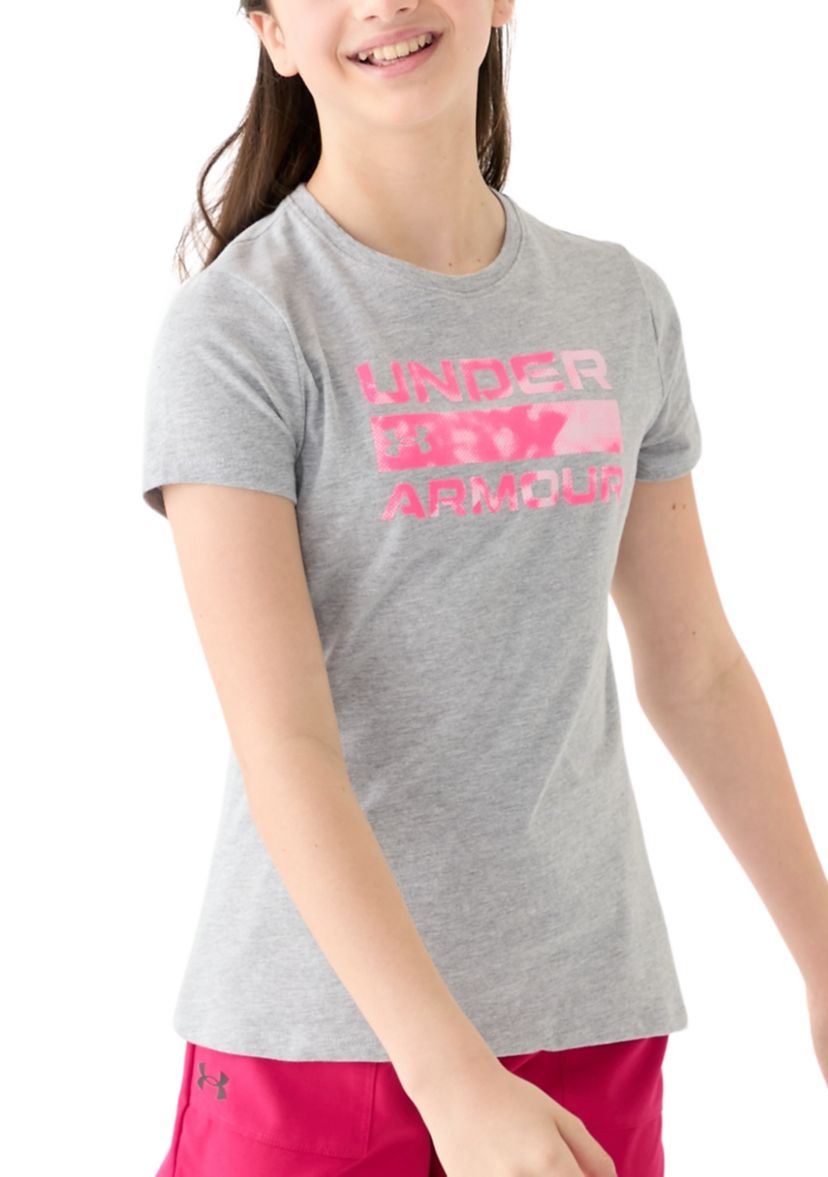 Girls 7-16 Stacked Camo Logo Graphic T-Shirt