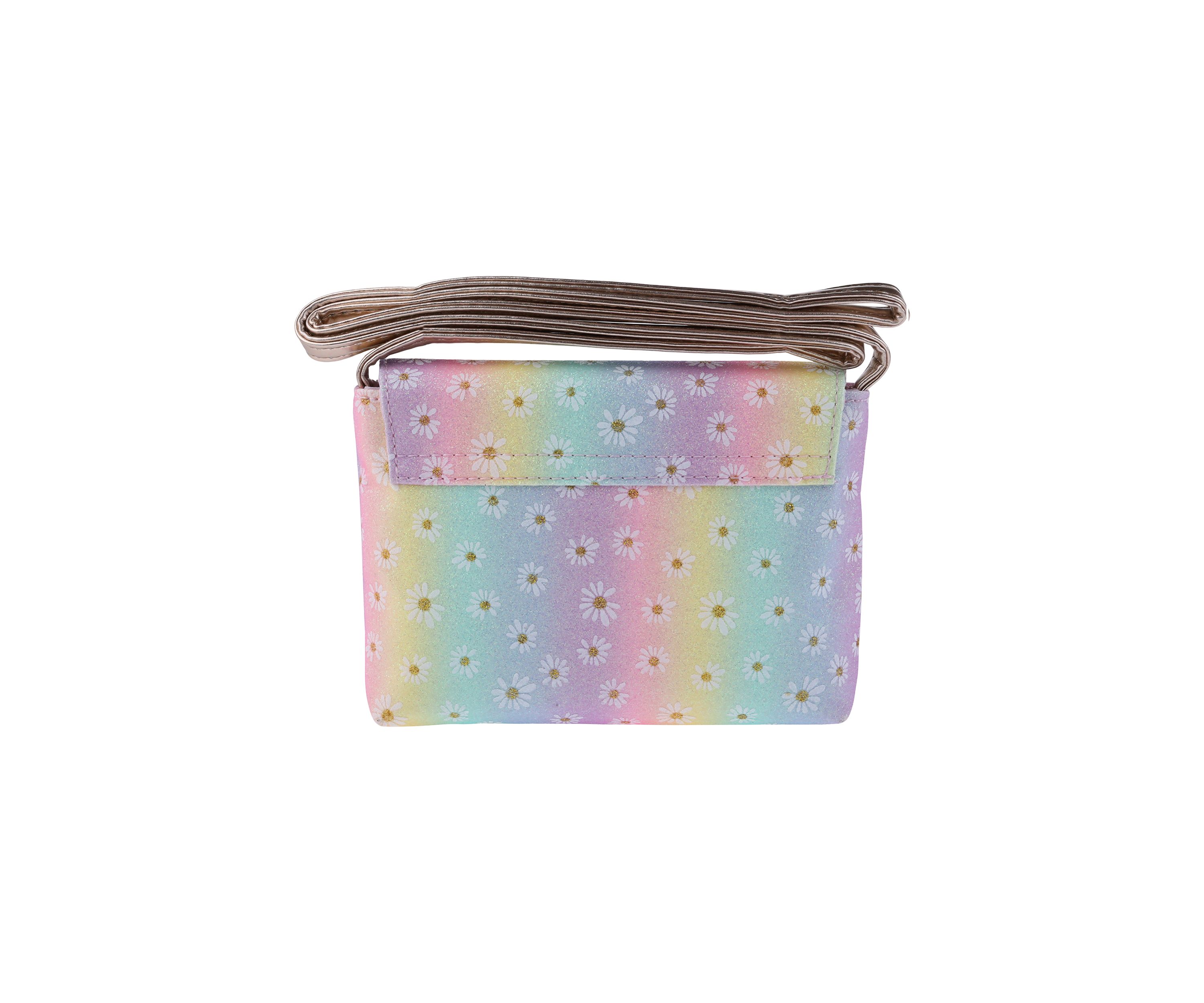Daisy Glitter Crossbody Bag