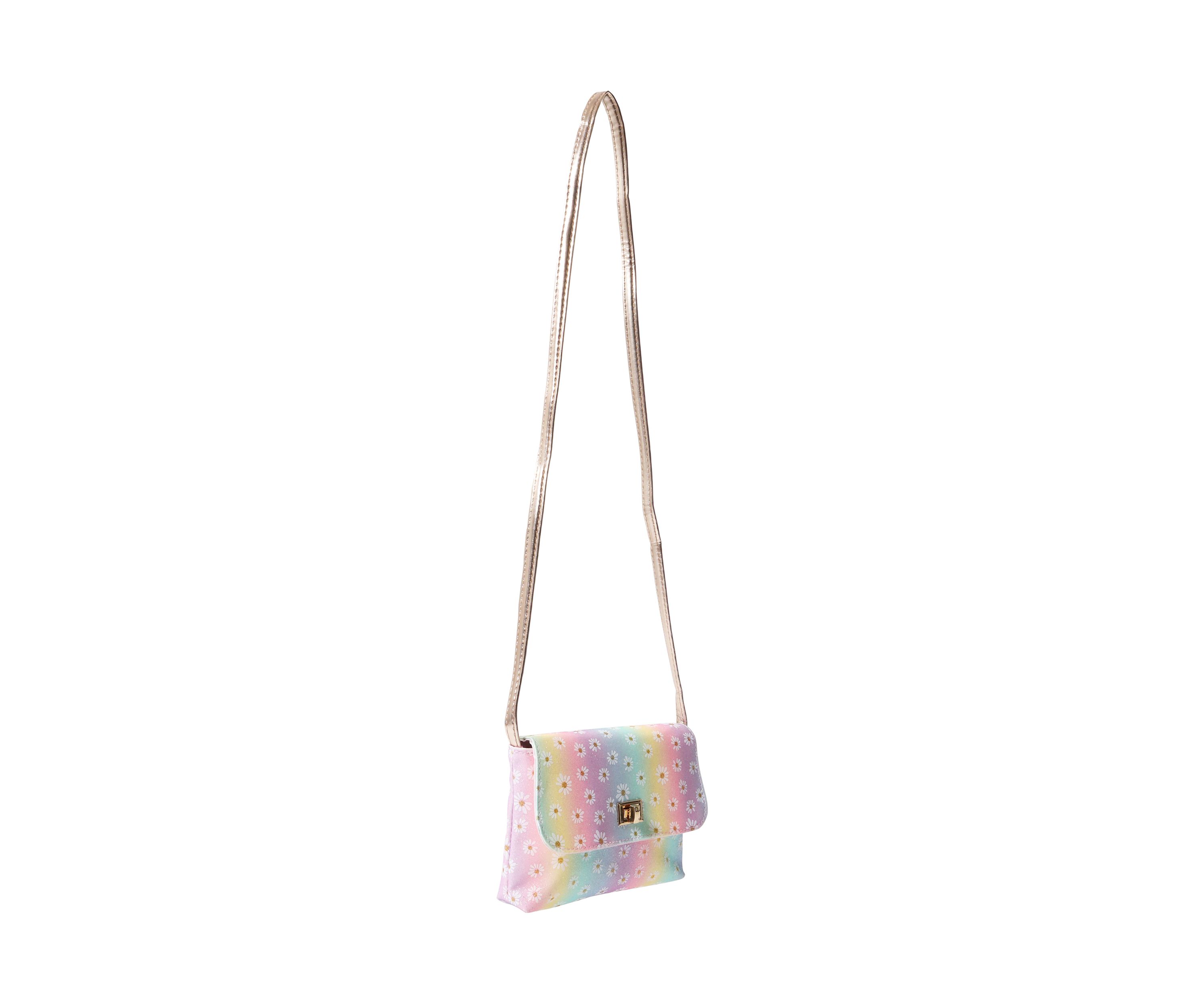 Daisy Glitter Crossbody Bag