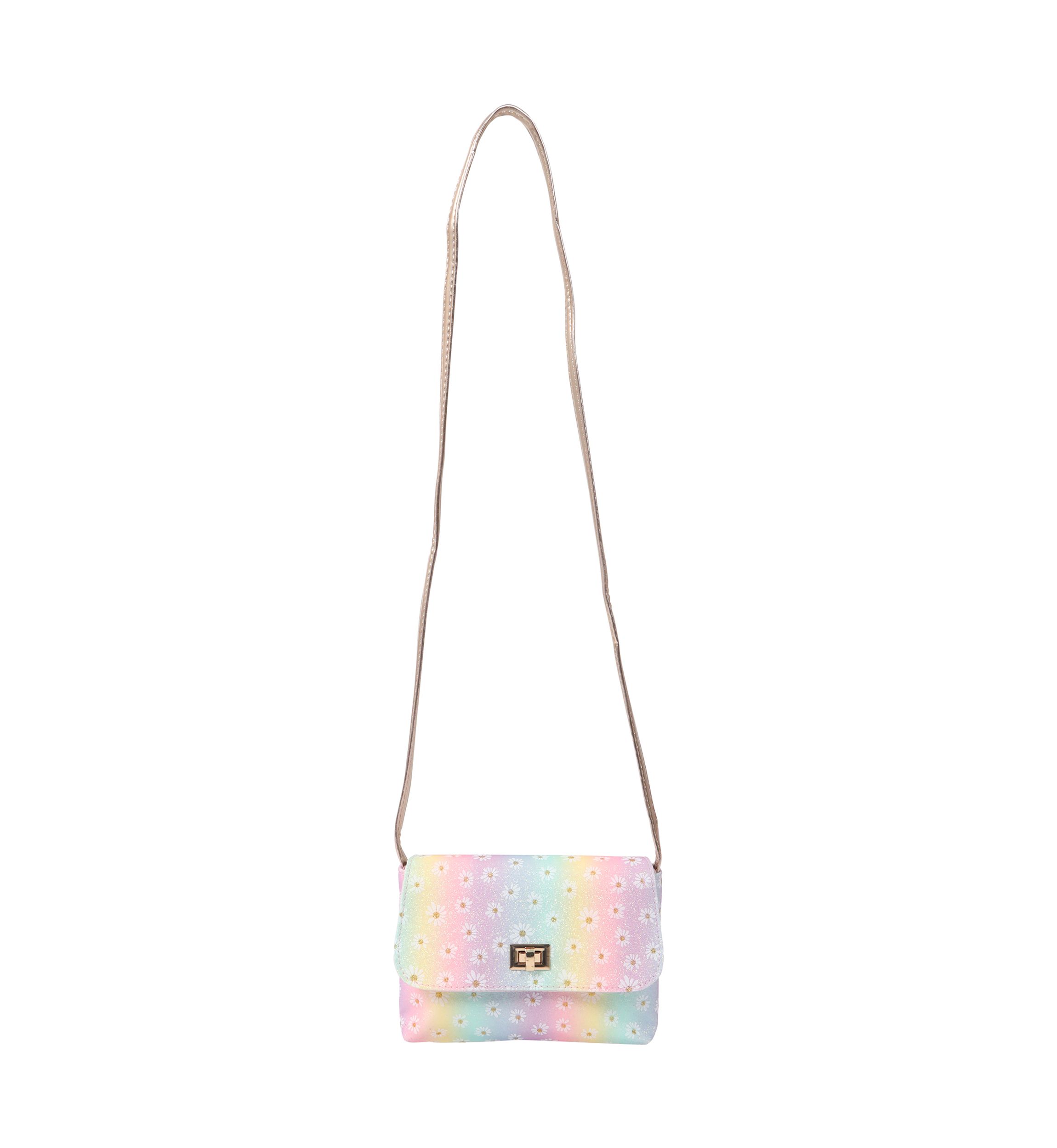 Daisy Glitter Crossbody Bag