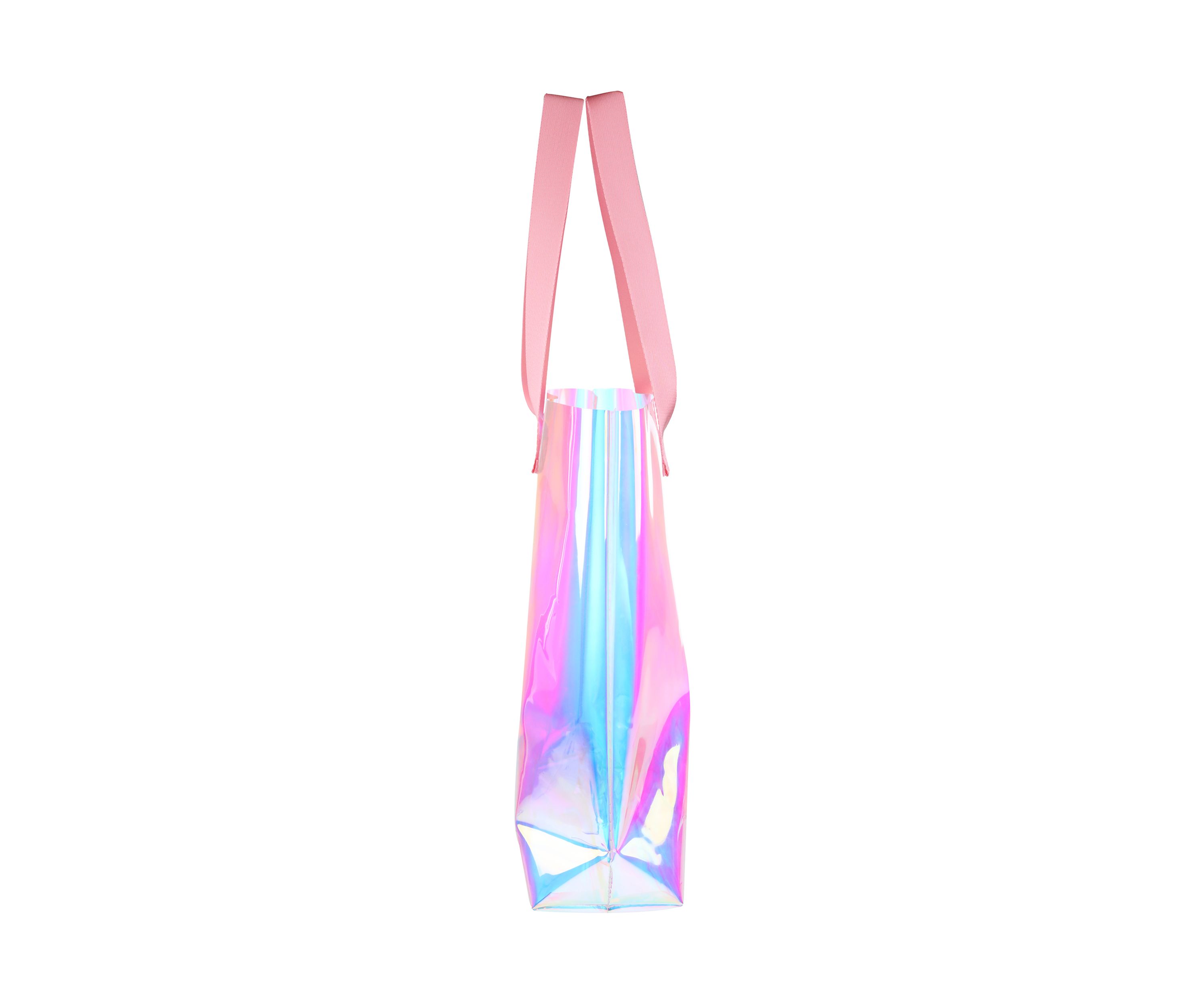 Jelly Tote Bag with Hair Ties