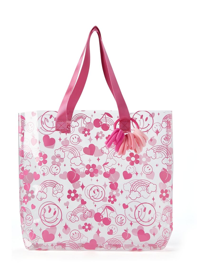 Fun Printed Jelly Tote Bag